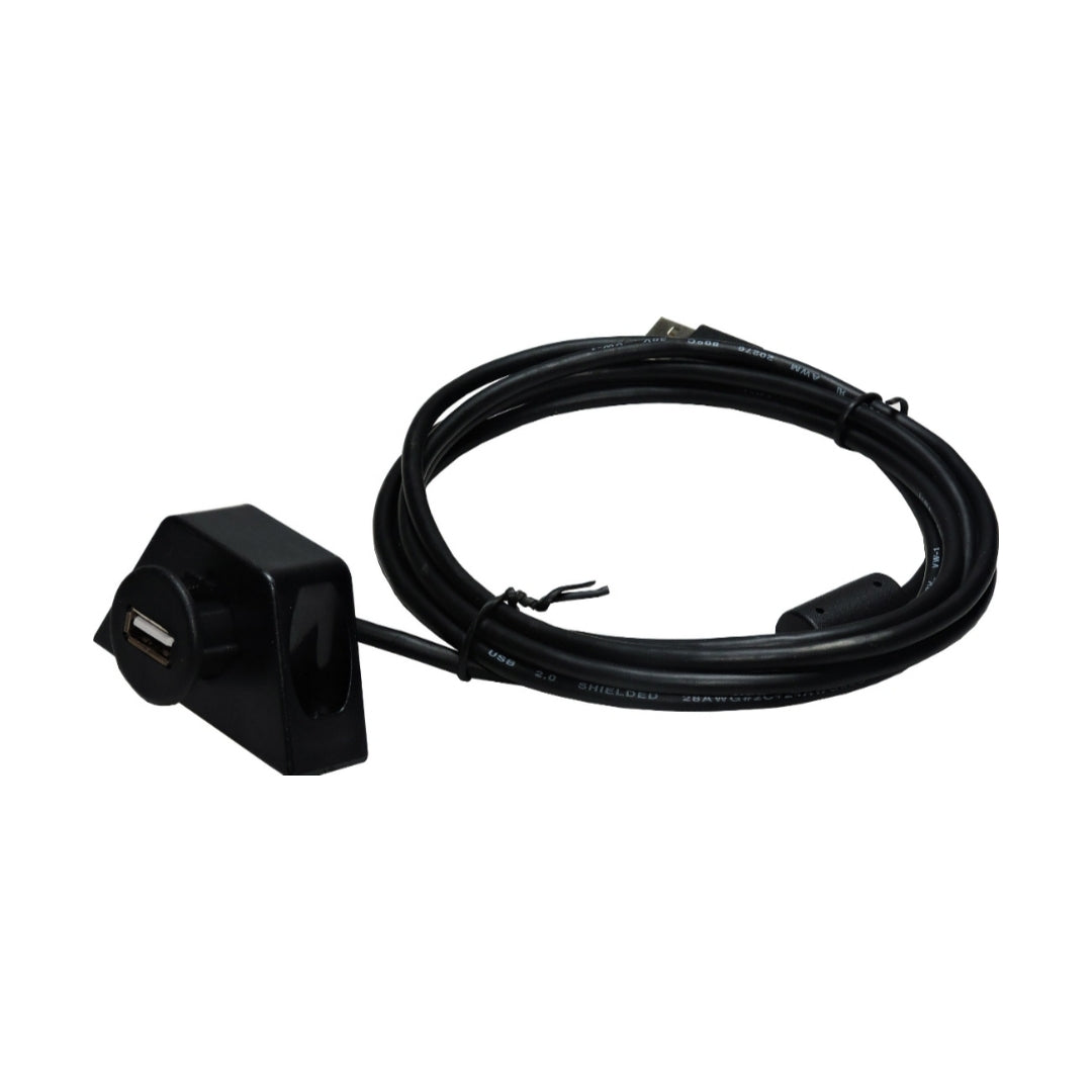 Prolunga USB-USB, 2mt con Femmina da Pannello