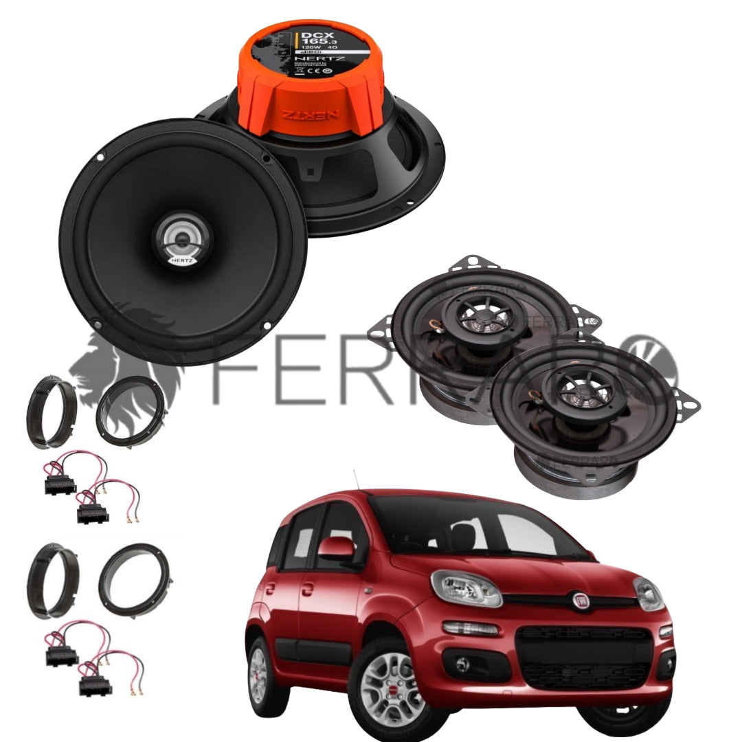 FerraroStore Kit 4 Casse | DCX 165.3 | ASC-452.PC | Ant/Post | Panda 3ª Serie dal 2012>