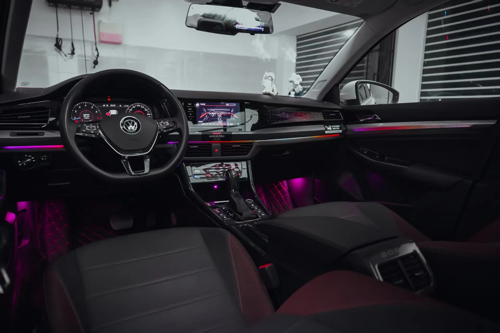 Ambient Light per Volkswagen VW Bora (2019-2024), 256 Colori, APP