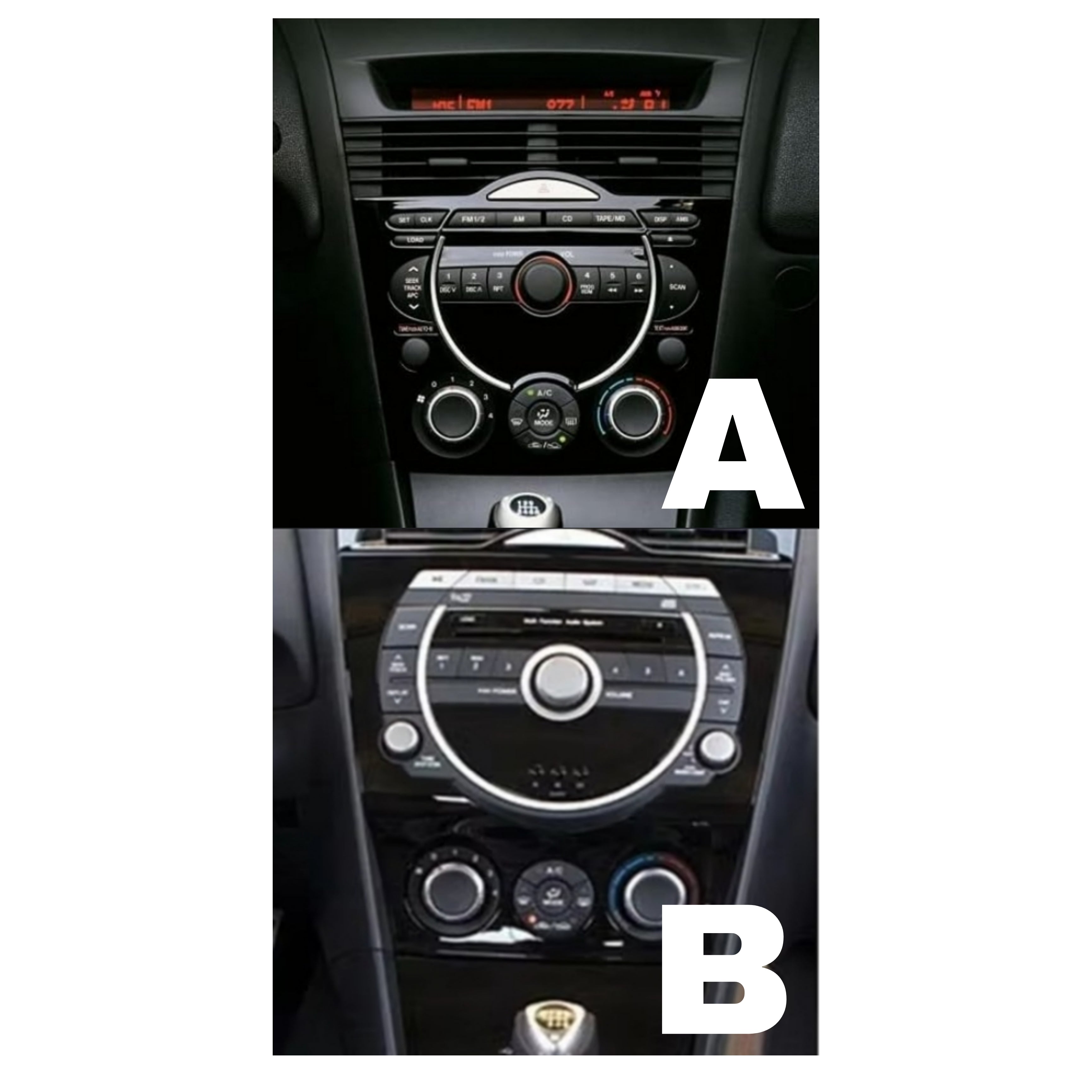Autoradio per Mazda RX8 9" 2K | 2003-2011 | Android | Bluetooth | CarPlay | Android Auto | 12/256GB Ram