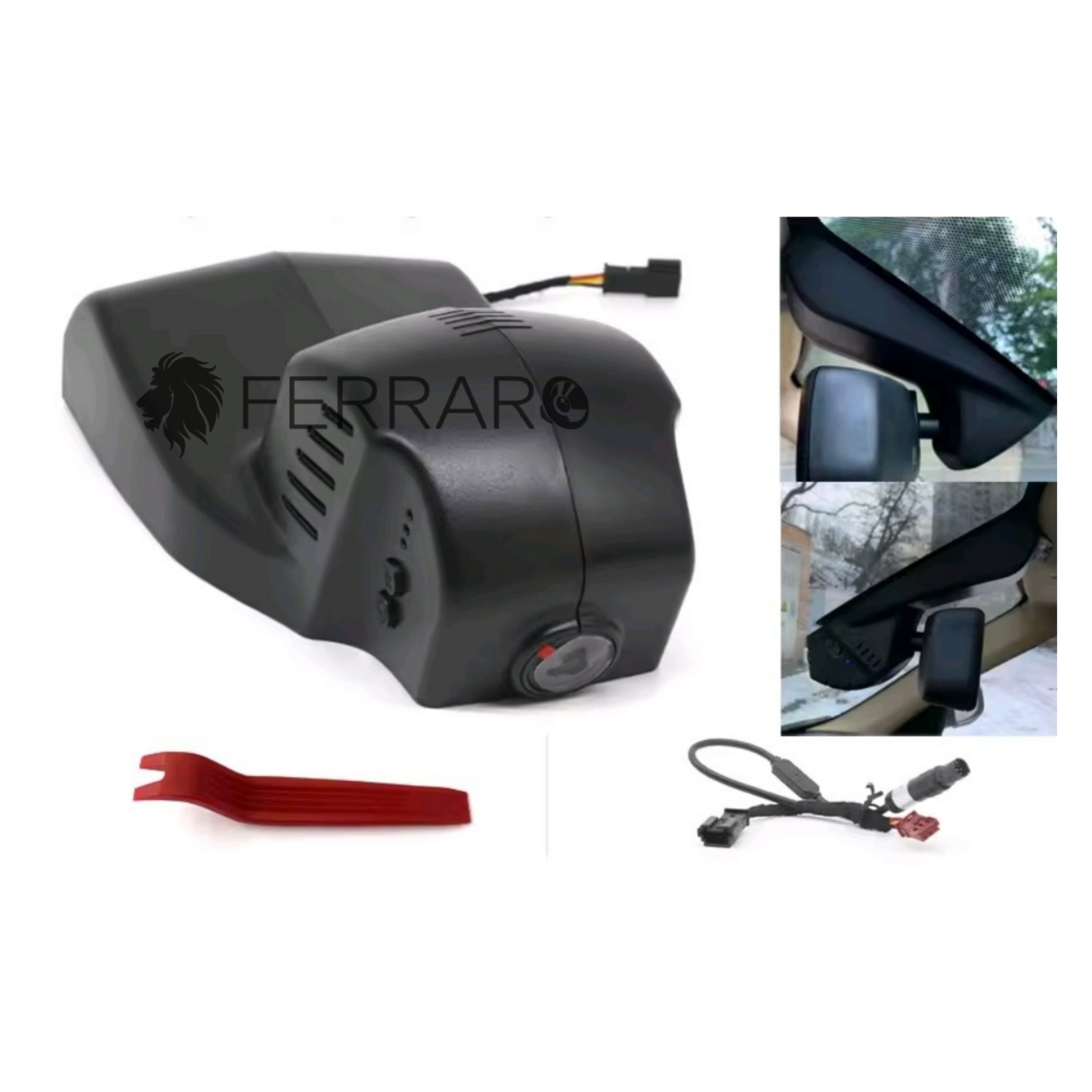 Dashcam per BMW X1, X3, X4, X5, X6 (Compatibilità in Descrizione) | Ultra HD | Controllo da APP | 170º