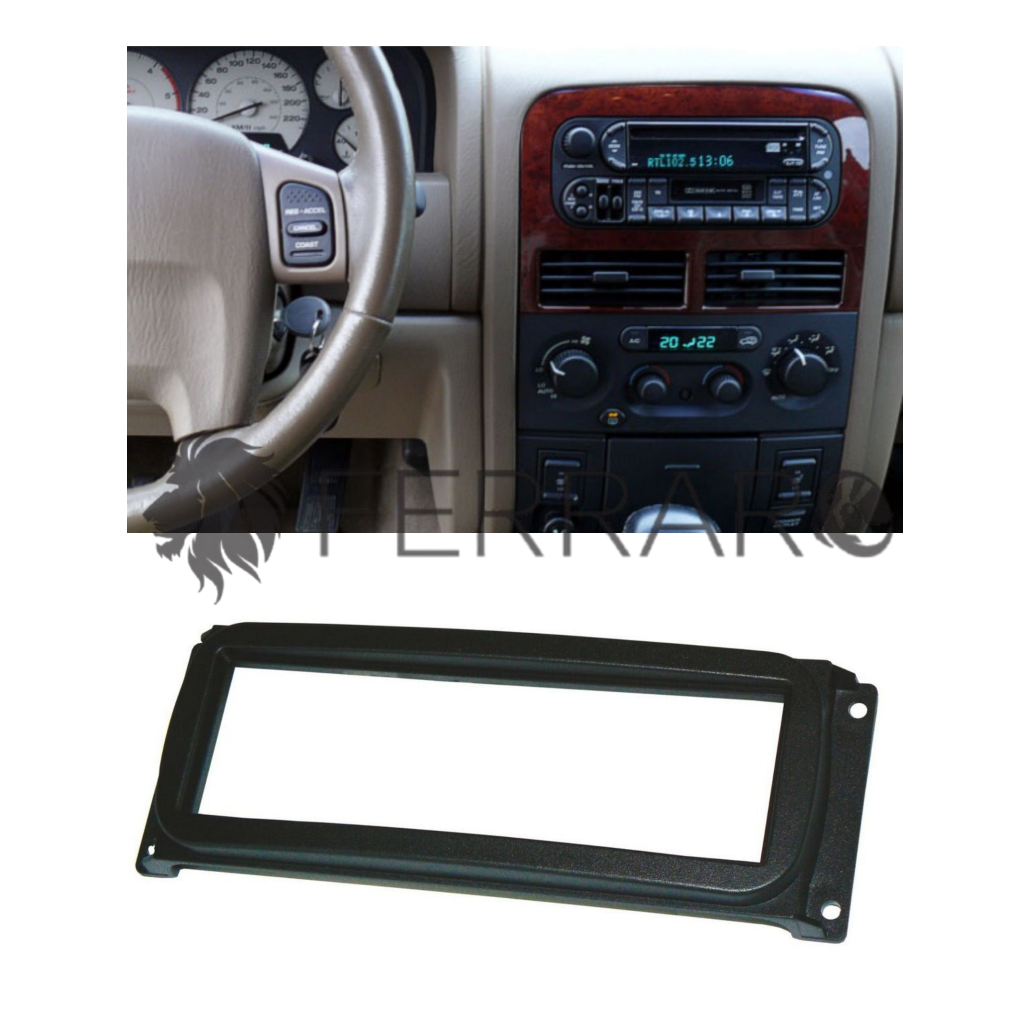 Kit Mascherina 1DIN | Chrysler Grand Cherokee | 1999-2007