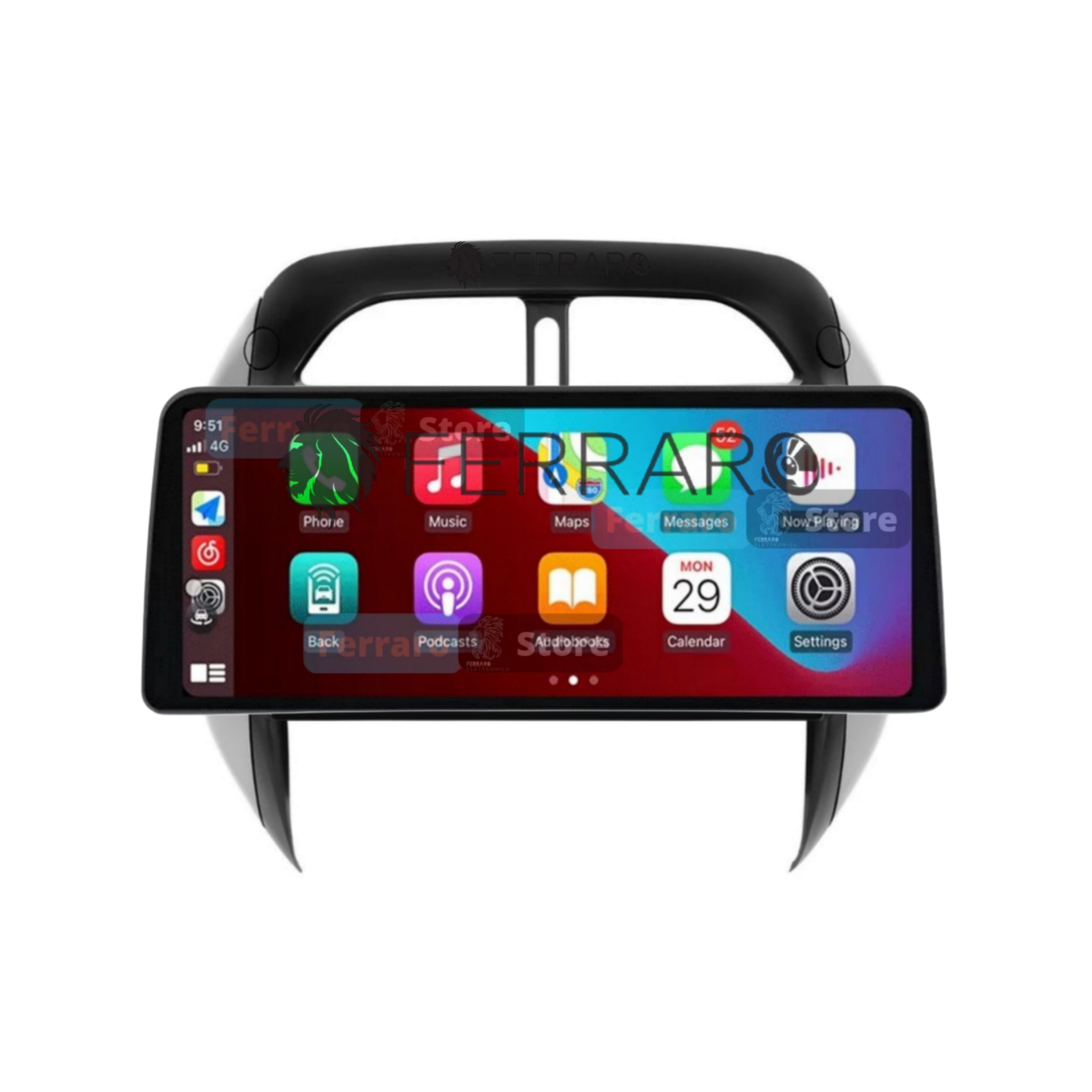 Autoradio per Toyota RAV4 12.3" | 2003-2005 | Android | Bluetooth | CarPlay | Android Auto | 4/64GB Ram