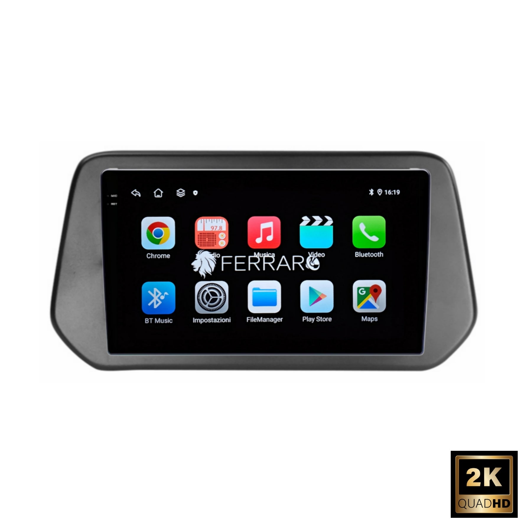 Autoradio per Suzuki S-Cross (2022-2026) 9" 2K, Android, Bluetooth, CarPlay, Android Auto, 12/256GB Ram
