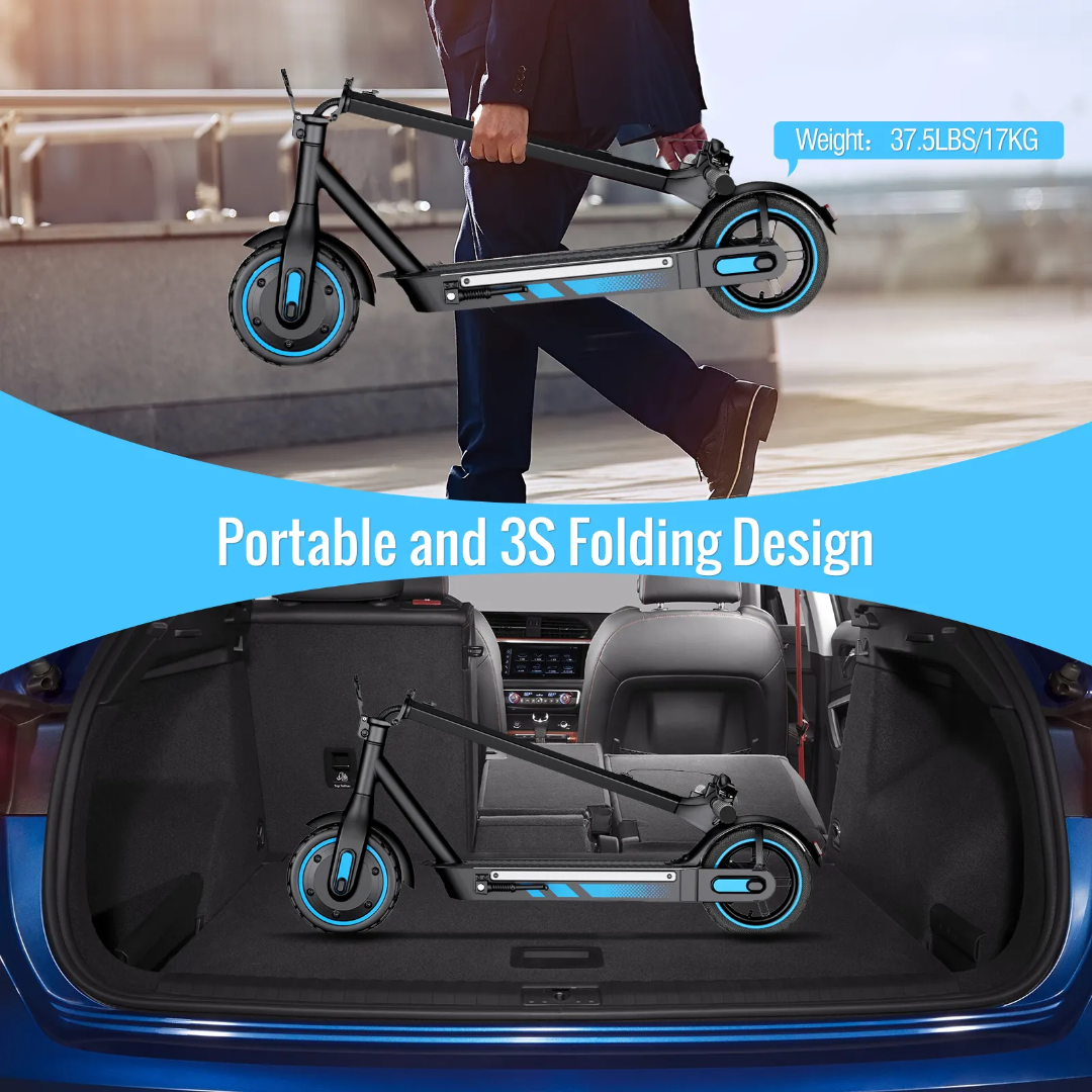 FerraroStore V10 Pro, Monopattino Pieghevole, 10", Batteria 36V