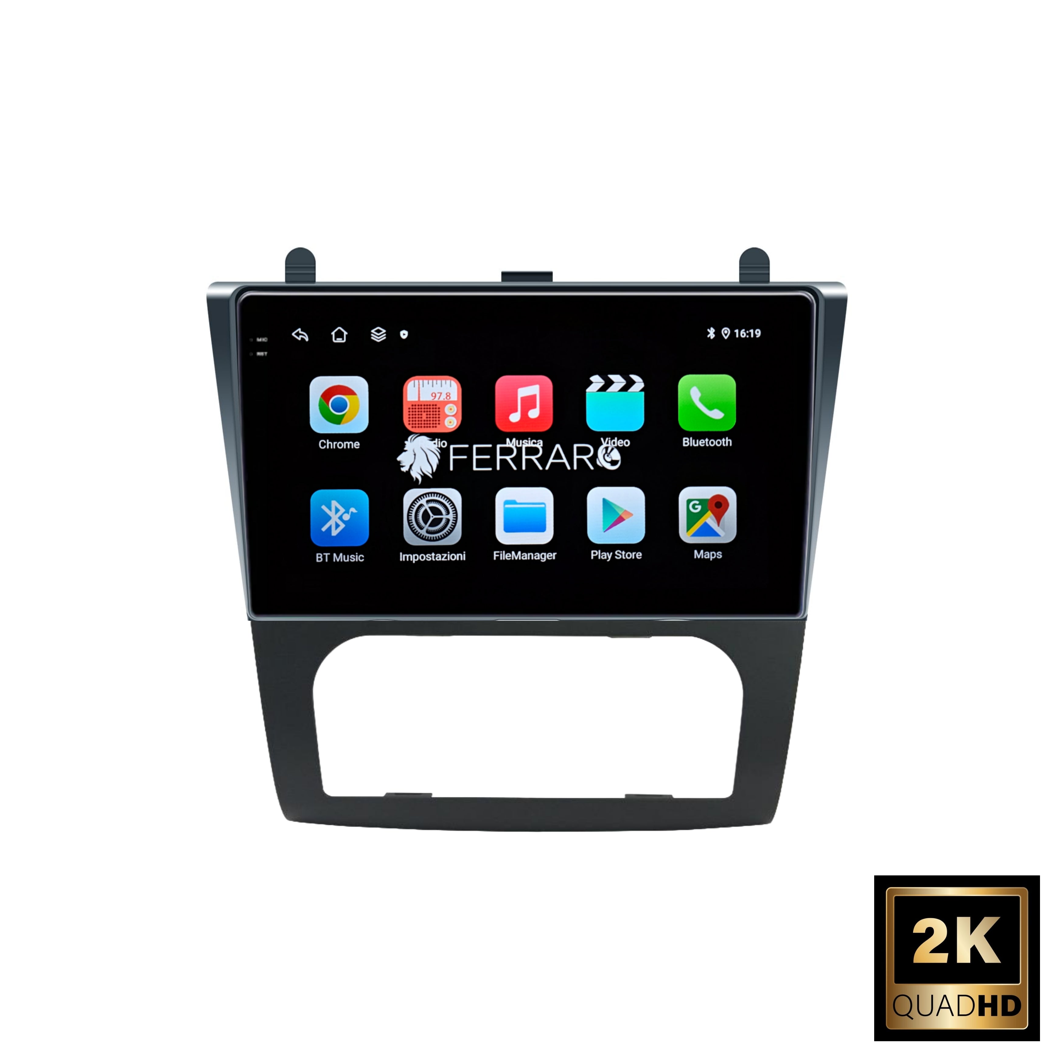 Autoradio per Nissan Altima 4 9" 2K | 2007-2013 | Android | Bluetooth | CarPlay | Android Auto | 12/256GB Ram