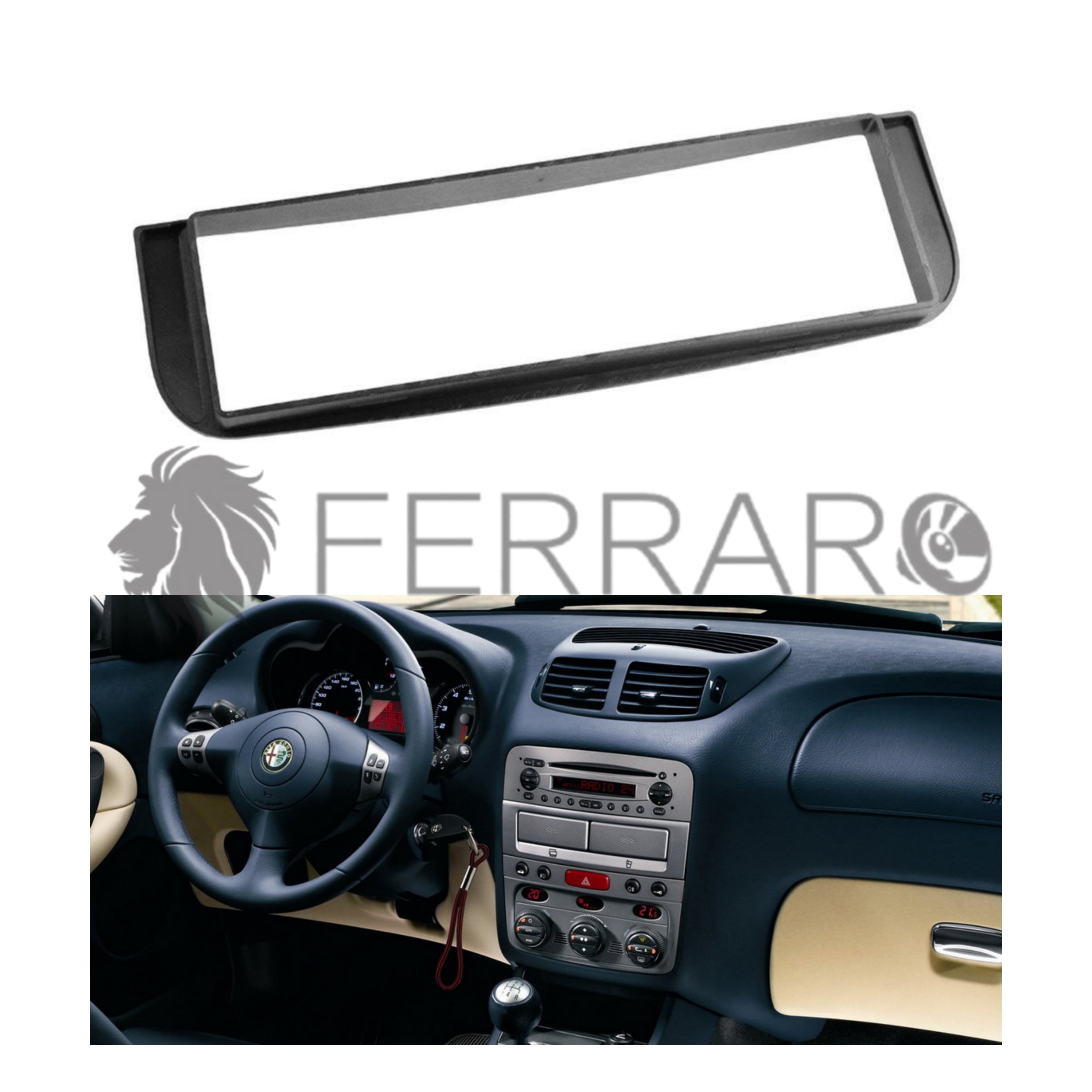 Mascherina 1DIN | AlfaRomeo 147