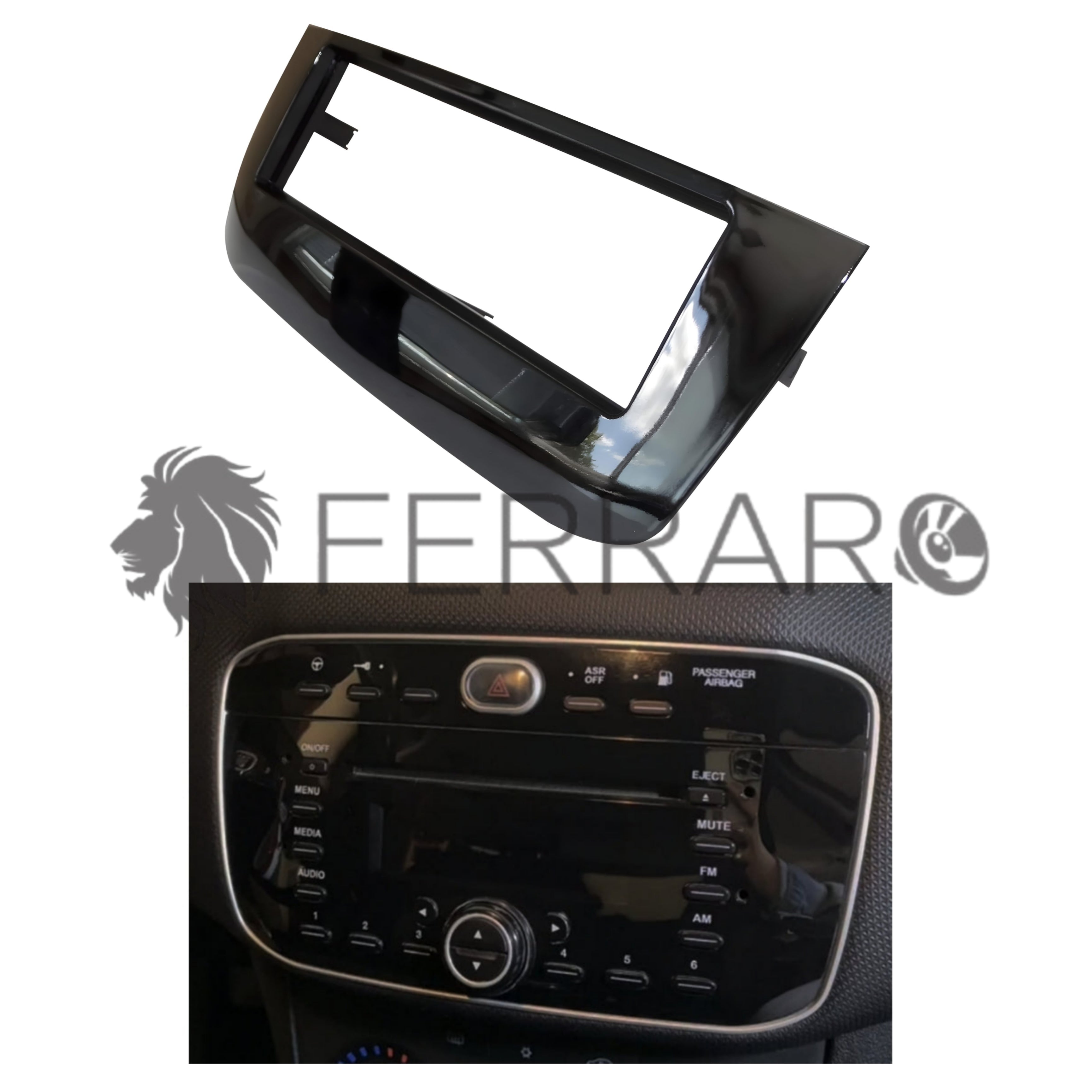Mascherina 1DIN | Fiat Punto Evo dal 2009>