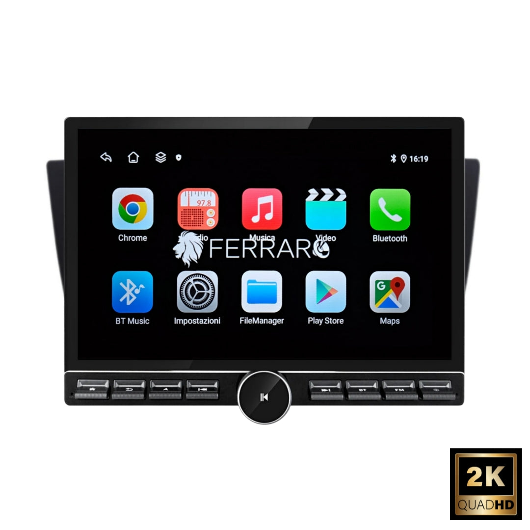 Autoradio per BMW Serie 3 11.8" 2K | E90/E91/E92/E93 | Dal 2005> | Android | Bluetooth | CarPlay | Android Auto | 4/64GB Ram