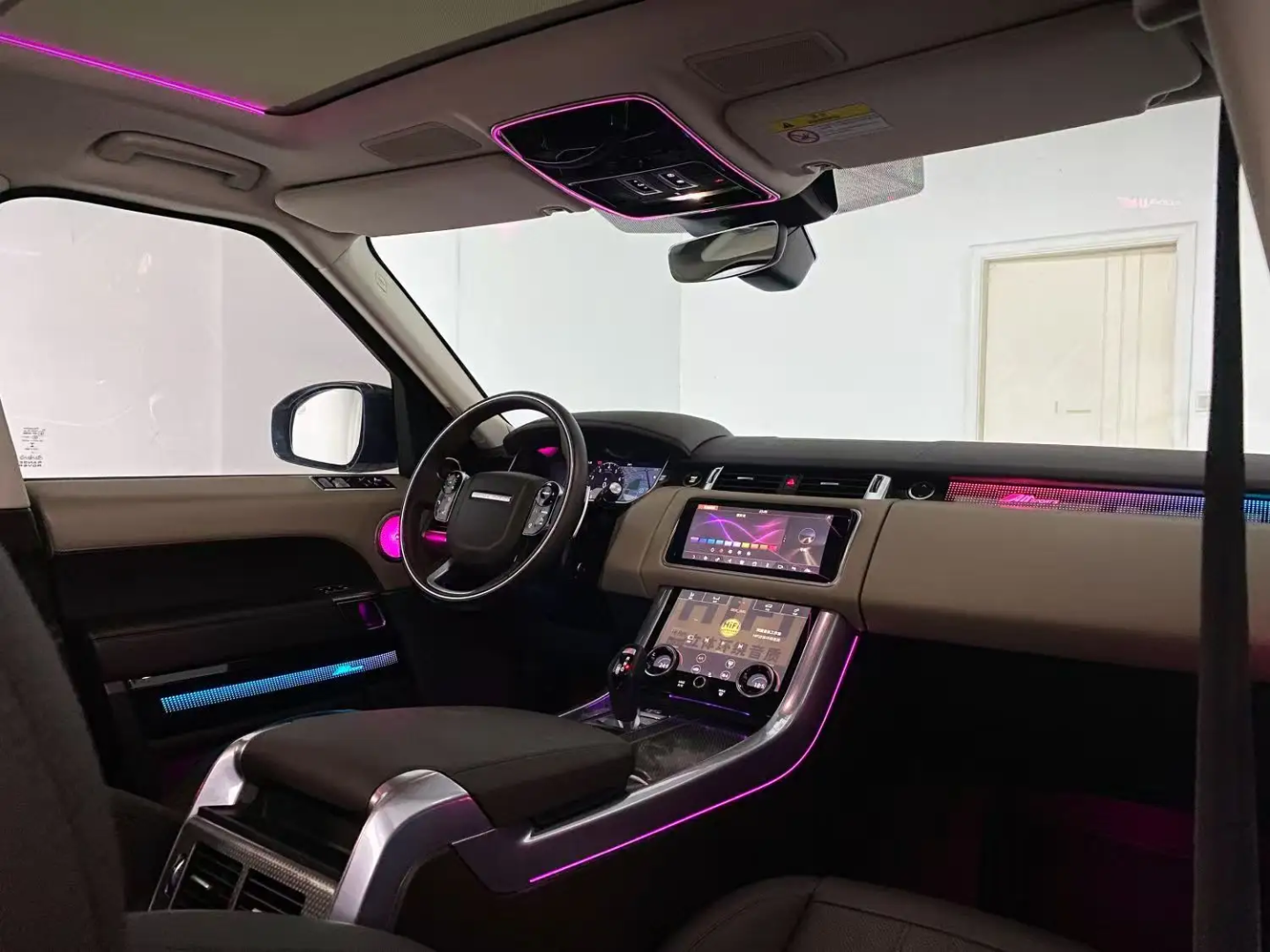 Ambient Light per Land Rover Range Rover Sport (2013-2022), 64 Colori RGB