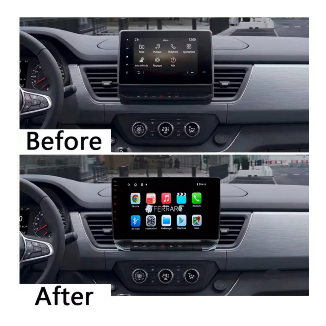 Autoradio per Renault Trafic 10.1" (2021-2026) Android, Bluetooth, CarPlay, Android Auto, 2GB/4GB/6GB/8GB Ram
