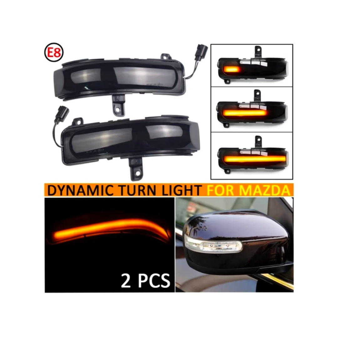 Specchietti Laterali Led per Maxda CX-7, Mazda 5, 8, Plug and Play