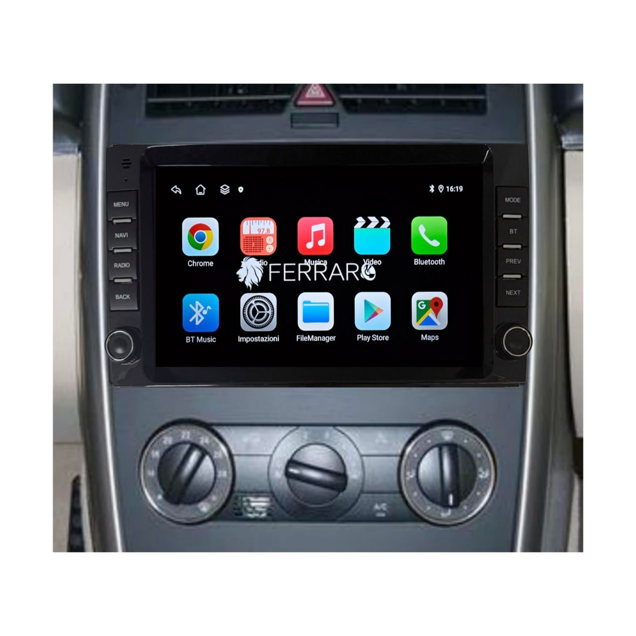 Autoradio per Mercedes Classe A/B 9" | 2004-2012 | Android | Bluetooth | CarPlay | Android Auto | 2GB/4GB/6GB/8GB Ram