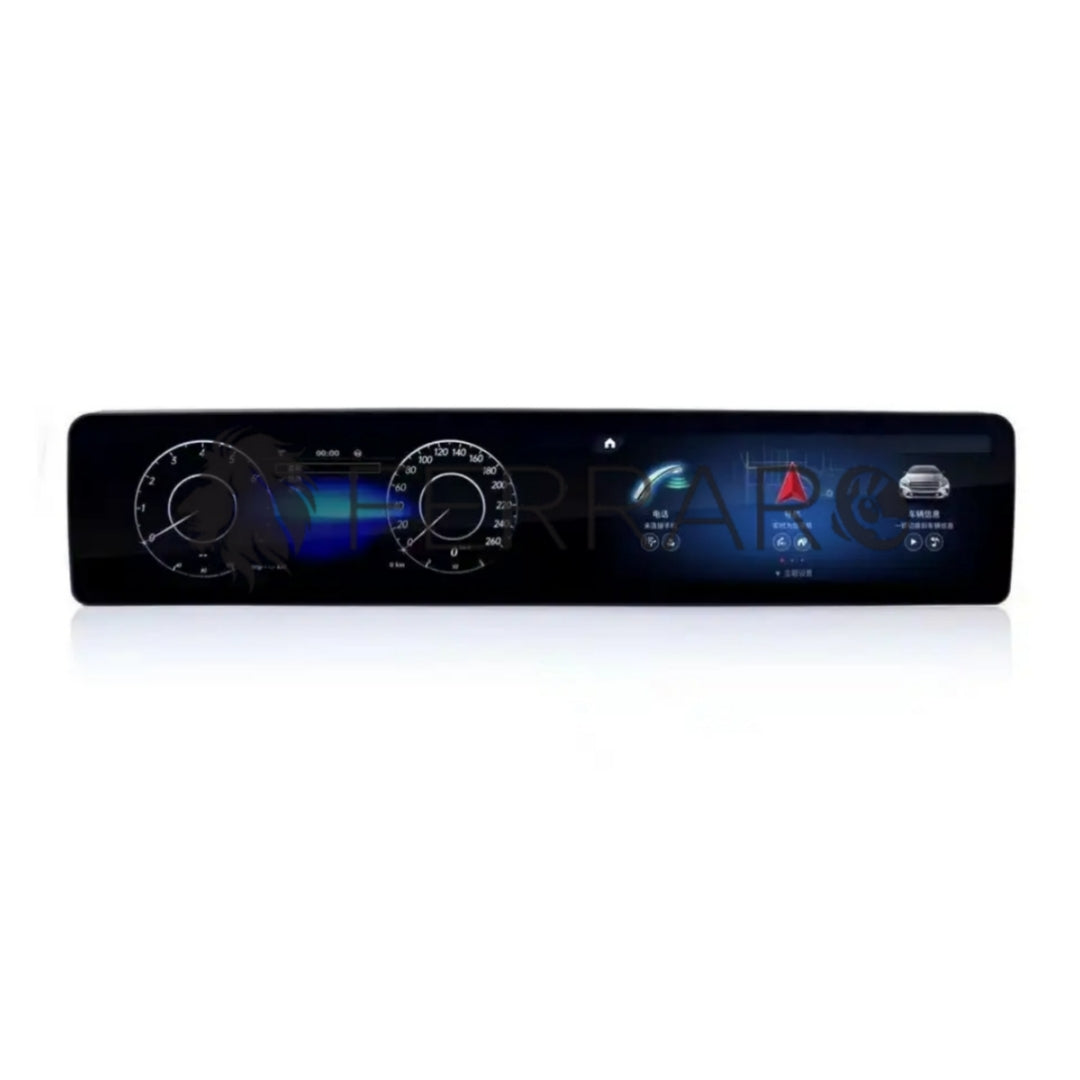 Autoradio per Mercedes Classe S W221, S320, 12.3" + 12.3" | 2005-2013 | Android | Bluetooth | CarPlay | Android Auto | 8/128GB Ram