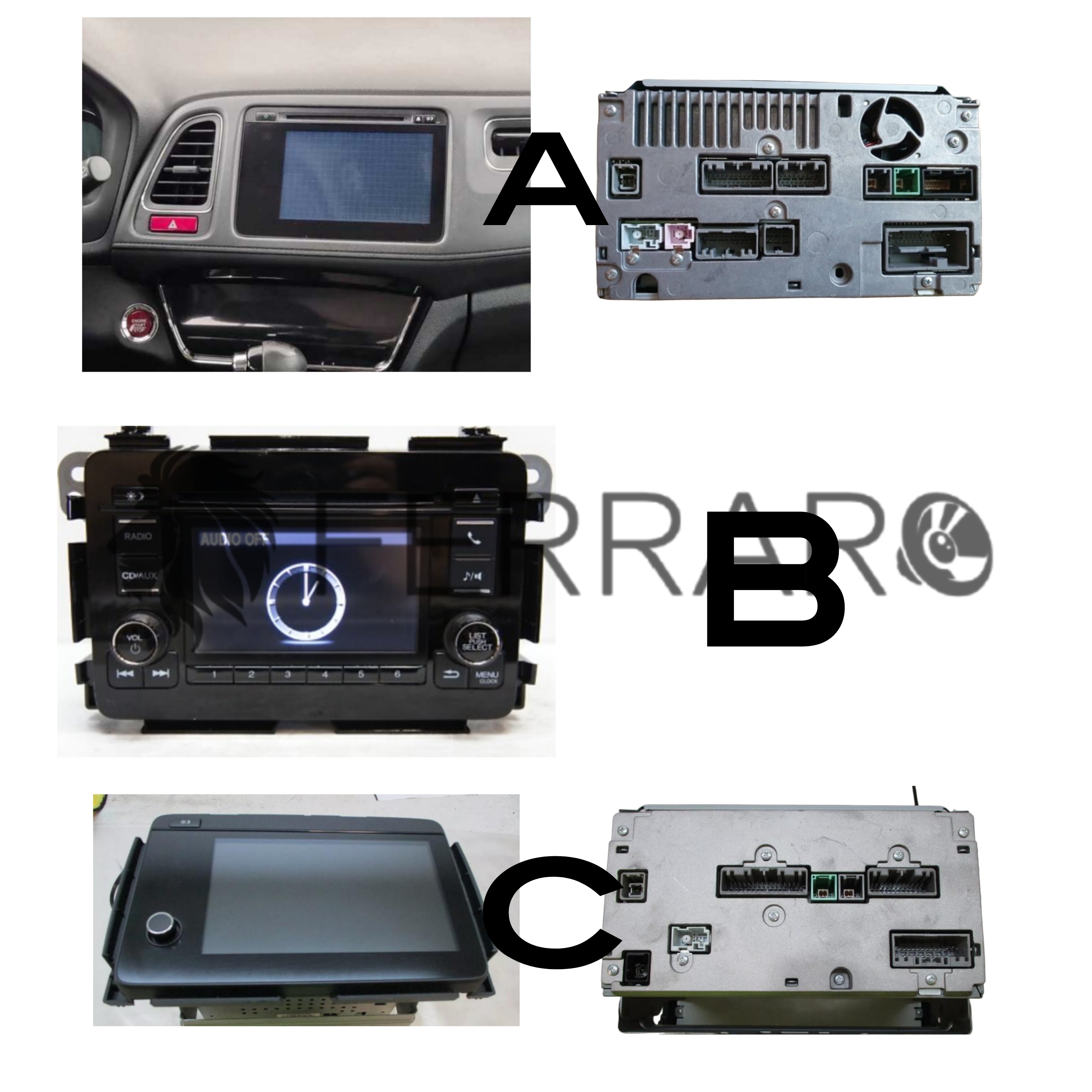 Autoradio per Honda Vezel HR-V 9" | 2013-2021 | Android | Bluetooth | CarPlay | Android Auto | 2GB/4GB/6GB/8GB Ram