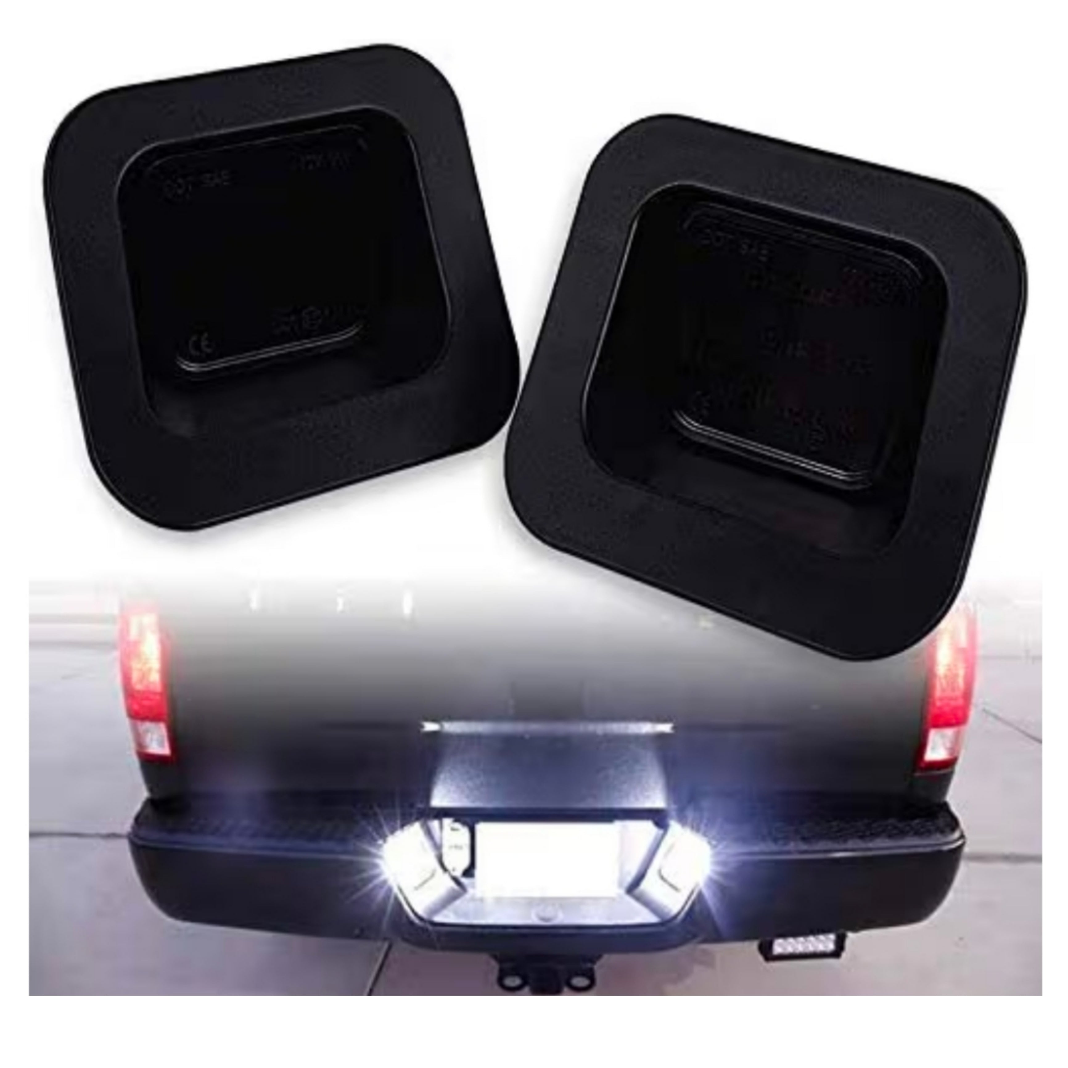 Set Luci Targa a Led per Dodge RAM 1500, 2500, 3500 (2003-2018), Plug and Play