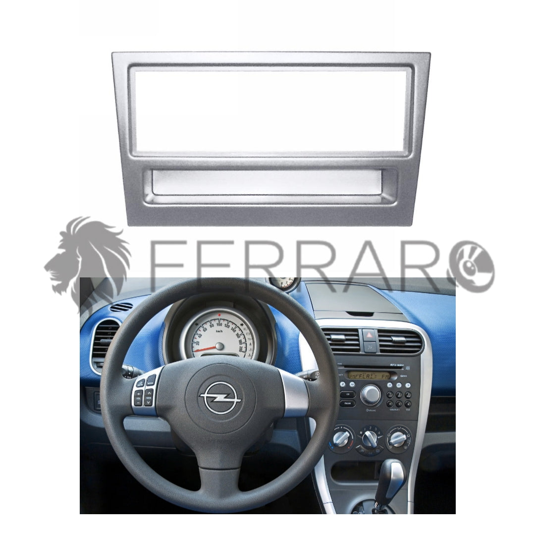 Mascherina 1DIN con Cassetto | Opel Agila fino 2004