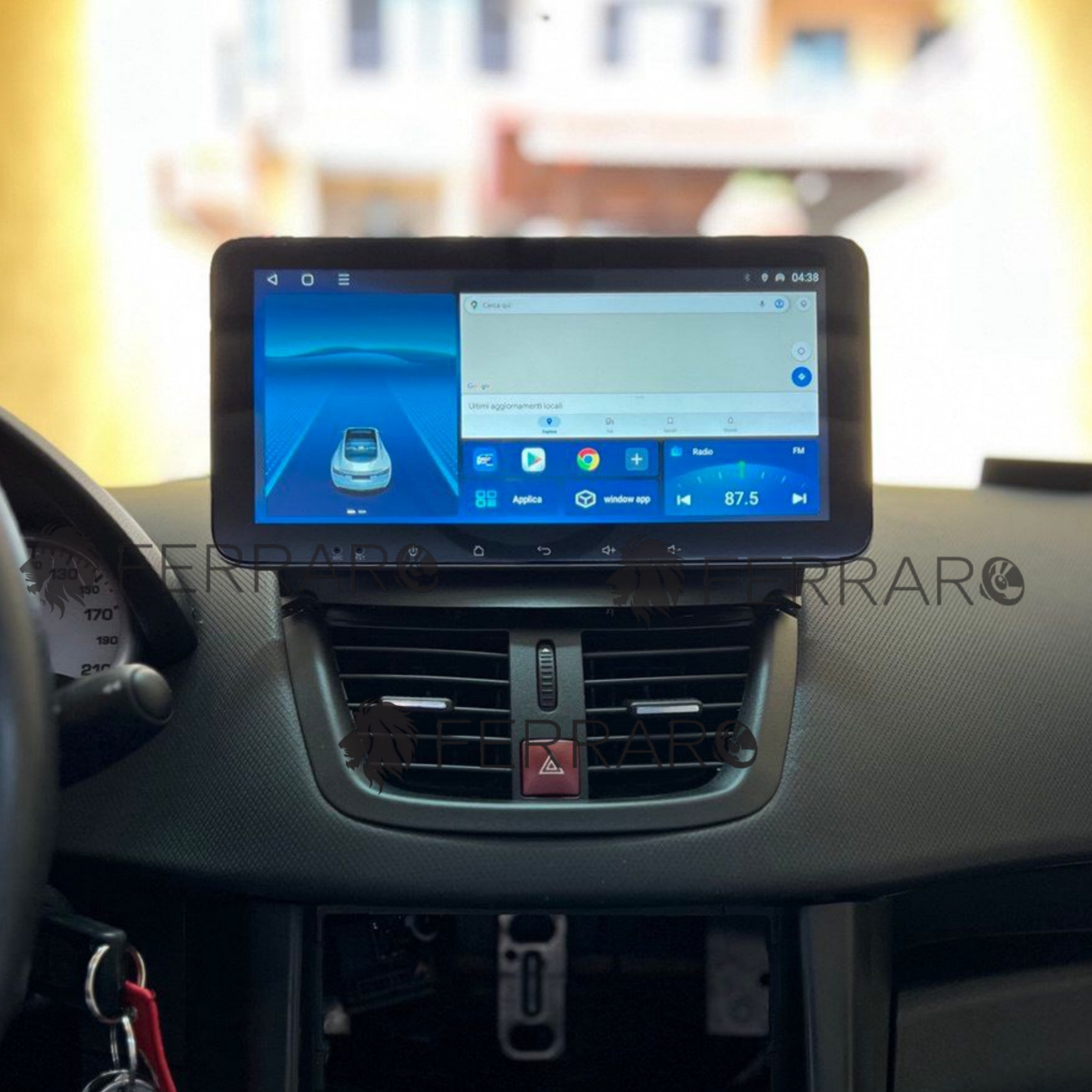 Autoradio per Peugeot 207/207cc 10.35" | 2006-2015 | Android | Bluetooth | CarPlay | Android Auto | 2/32GB Ram