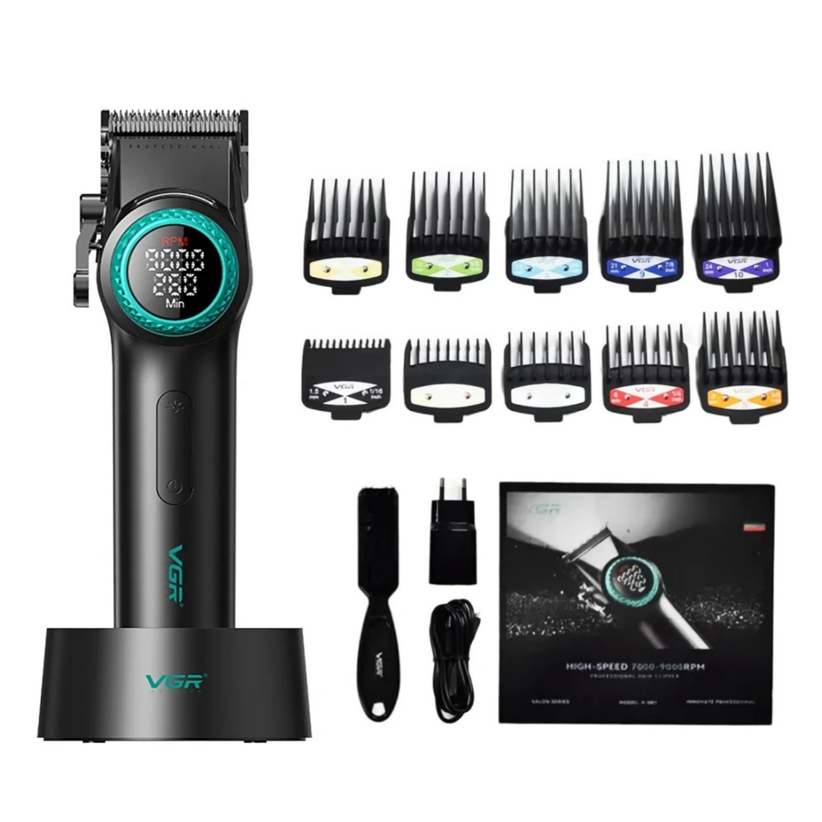 VGR Salon Series | Professionale | USB | Accessori | VGR V-001