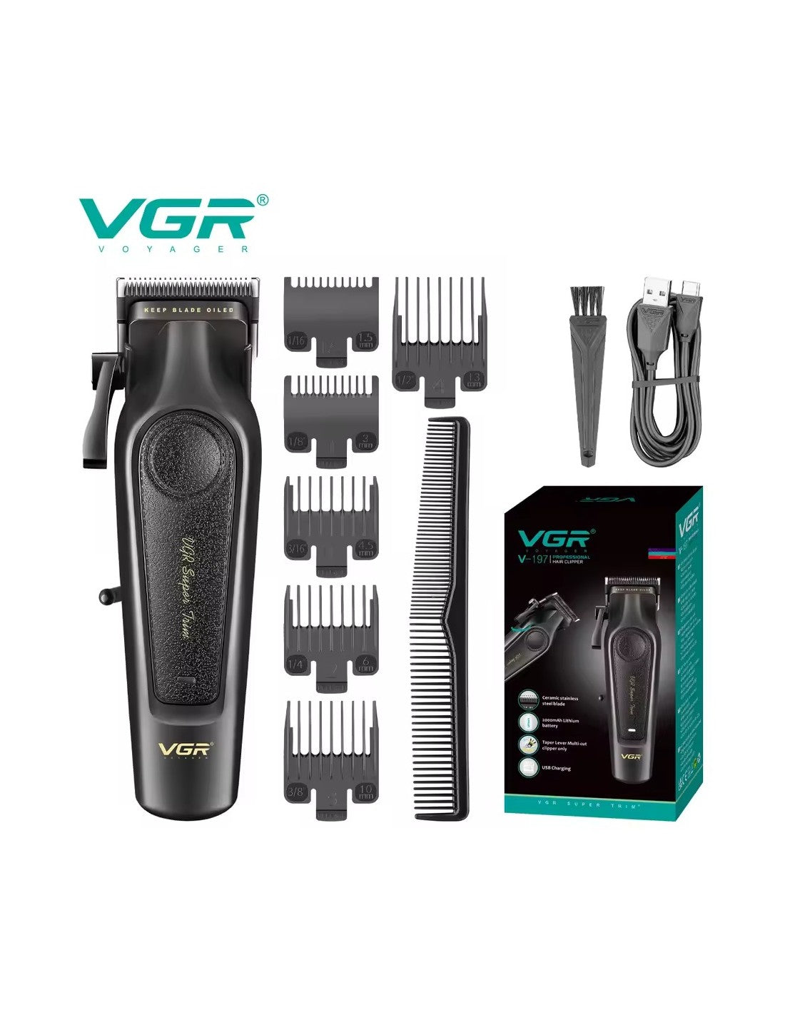 VGR, Tagliacapelli Professionale, Accessori, V-197