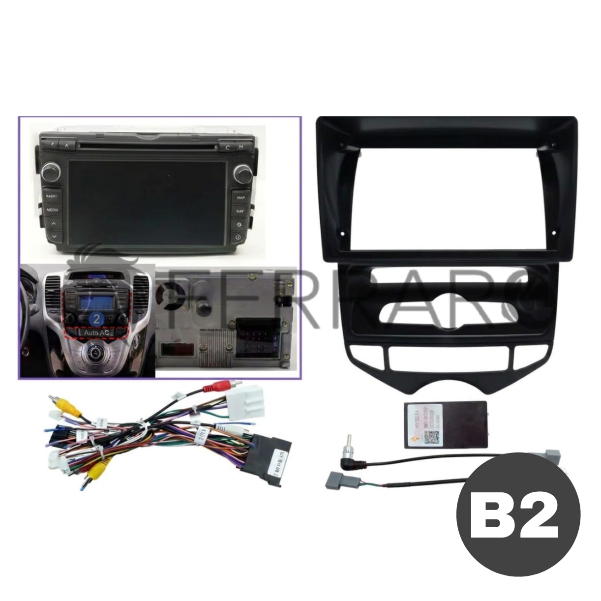 Autoradio per Hyundai IX20 9" Android, Bluetooth, CarPlay, Android Auto, 2GB/4GB/6GB/8GB Ram