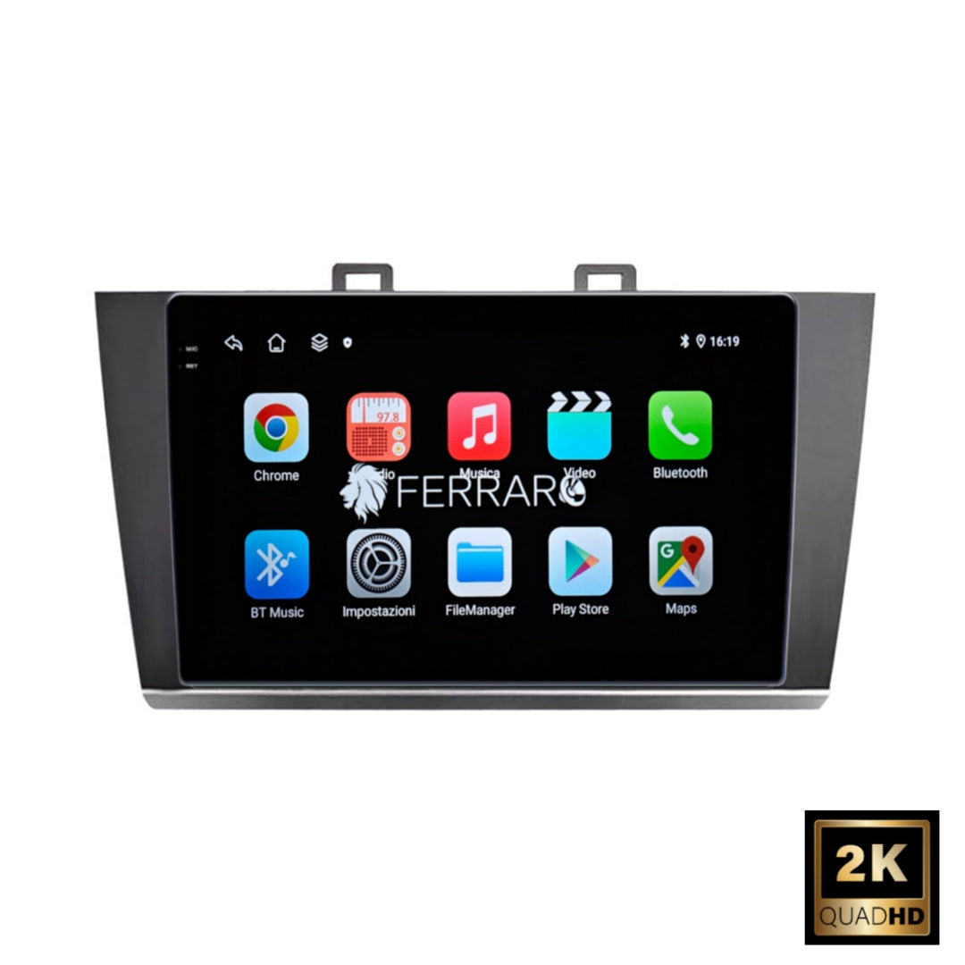Autoradio per Subaru Outback Legacy 6 9" 2K | 2014-2019 | Android | Bluetooth | CarPlay | Android Auto | 12/256GB Ram