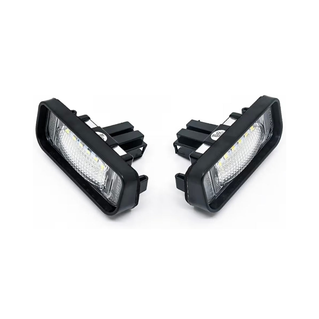 Set Luci Targa a Led per Mercedes-Benz Classe S, W220, AMG (1999-2005), Plug and Play