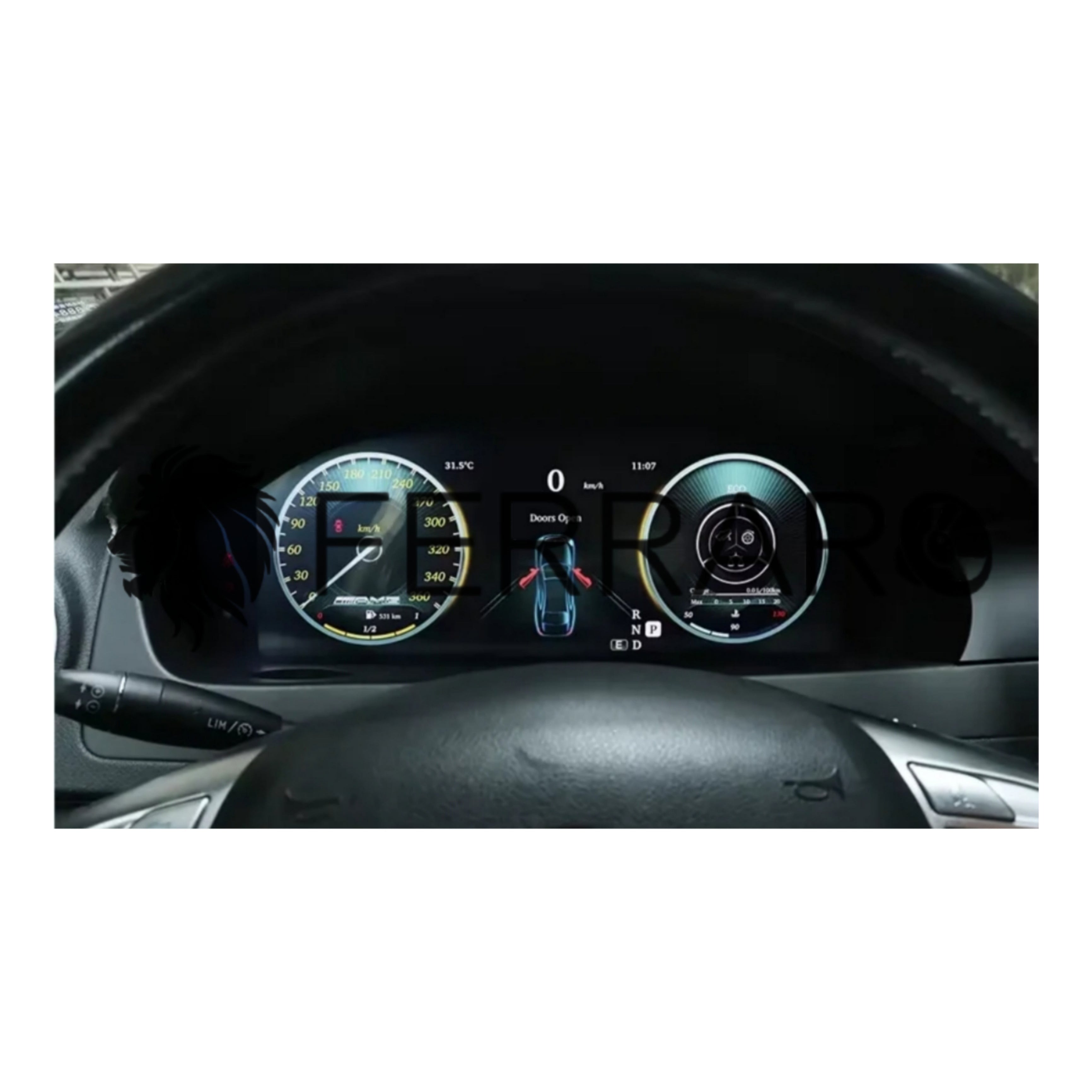 Virtual CockPit 12.3" | Mercedes Classe C W204, NTG 4.0 (2008-2010) | HD Ultra