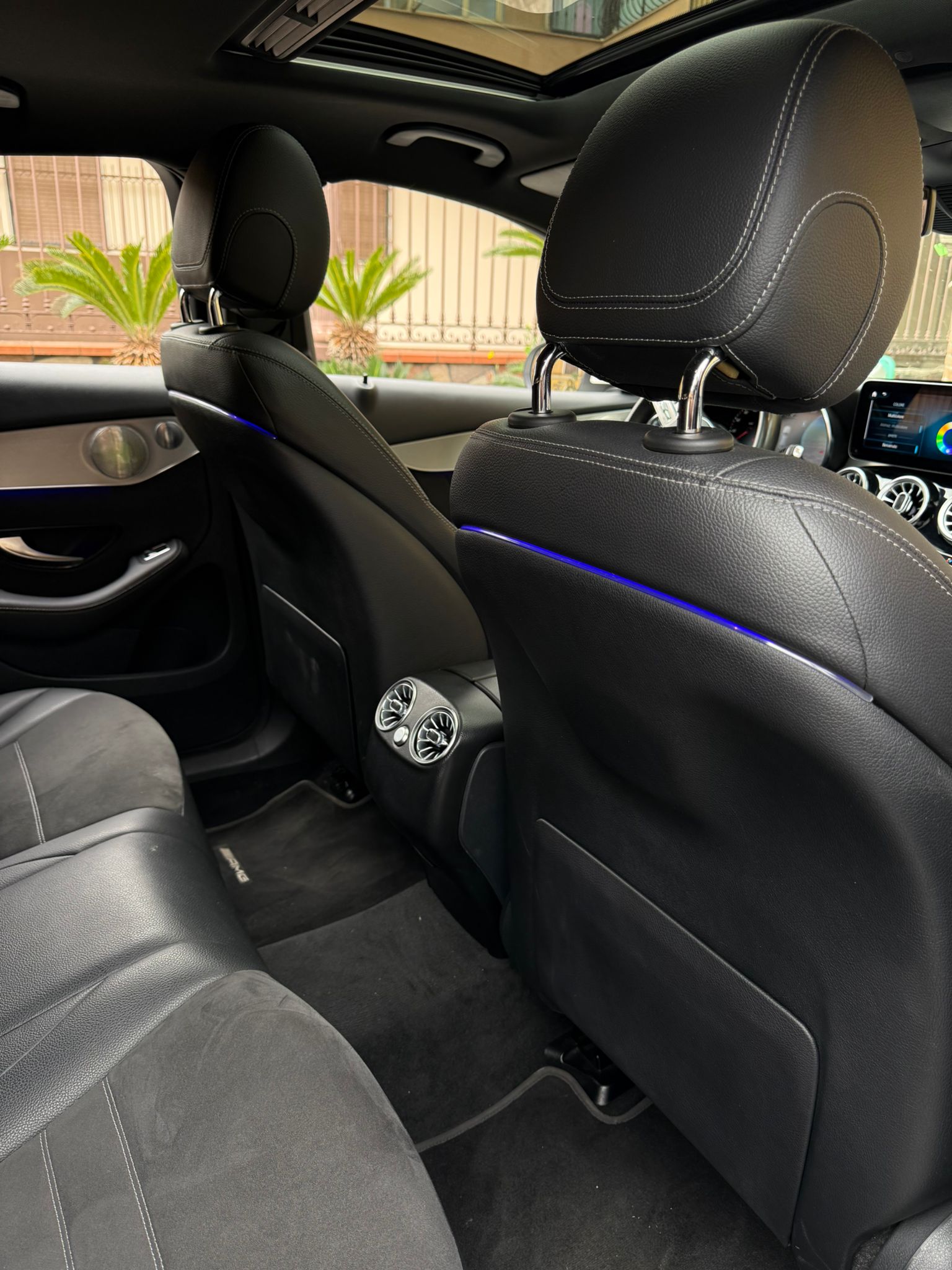 Ambient Light per Merdedes GLC X253, Classe C W205, 64 Colori RGB