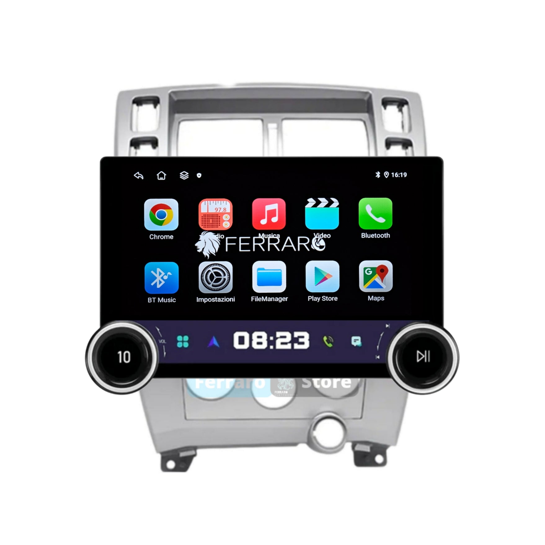 Autoradio per Hyundai Tucson 11.8" 2K | 2006-2013 | Android | Bluetooth | CarPlay | Android Auto | 4/64GB Ram