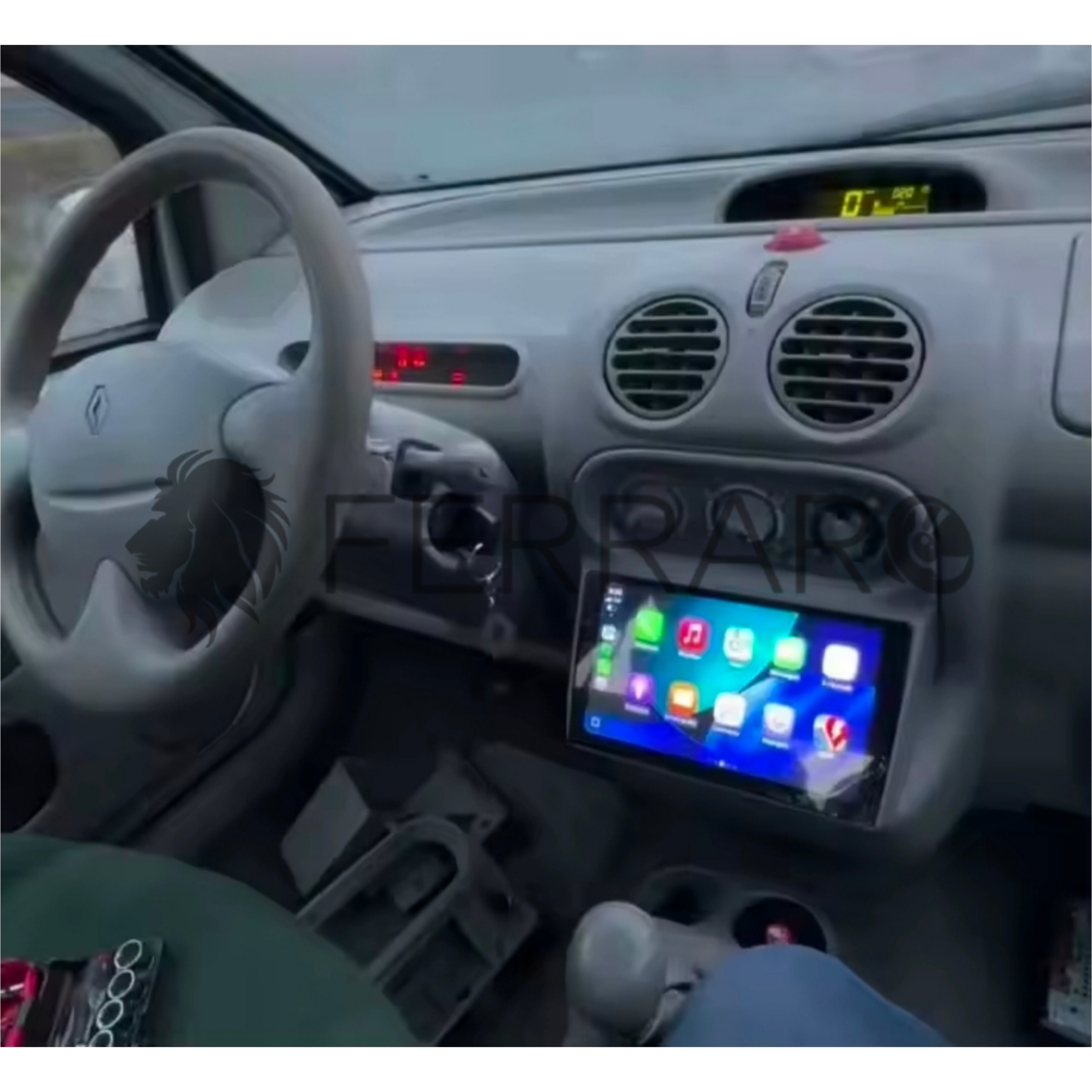 Autoradio per Renault Twingo II 9" 2K (2007-2014) Android, Bluetooth, CarPlay, Android Auto, 12/256GB Ram