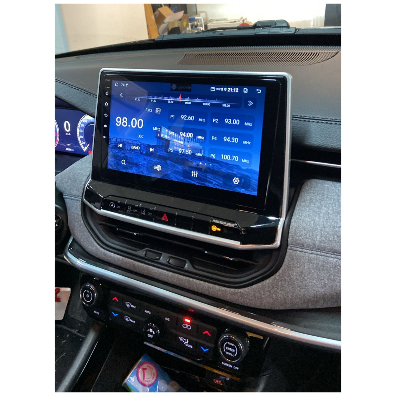 Autoradio per Jeep Compass 10.1" 2K | Dal 2021> | Android | Bluetooth | CarPlay | Android Auto | 4/64GB Ram