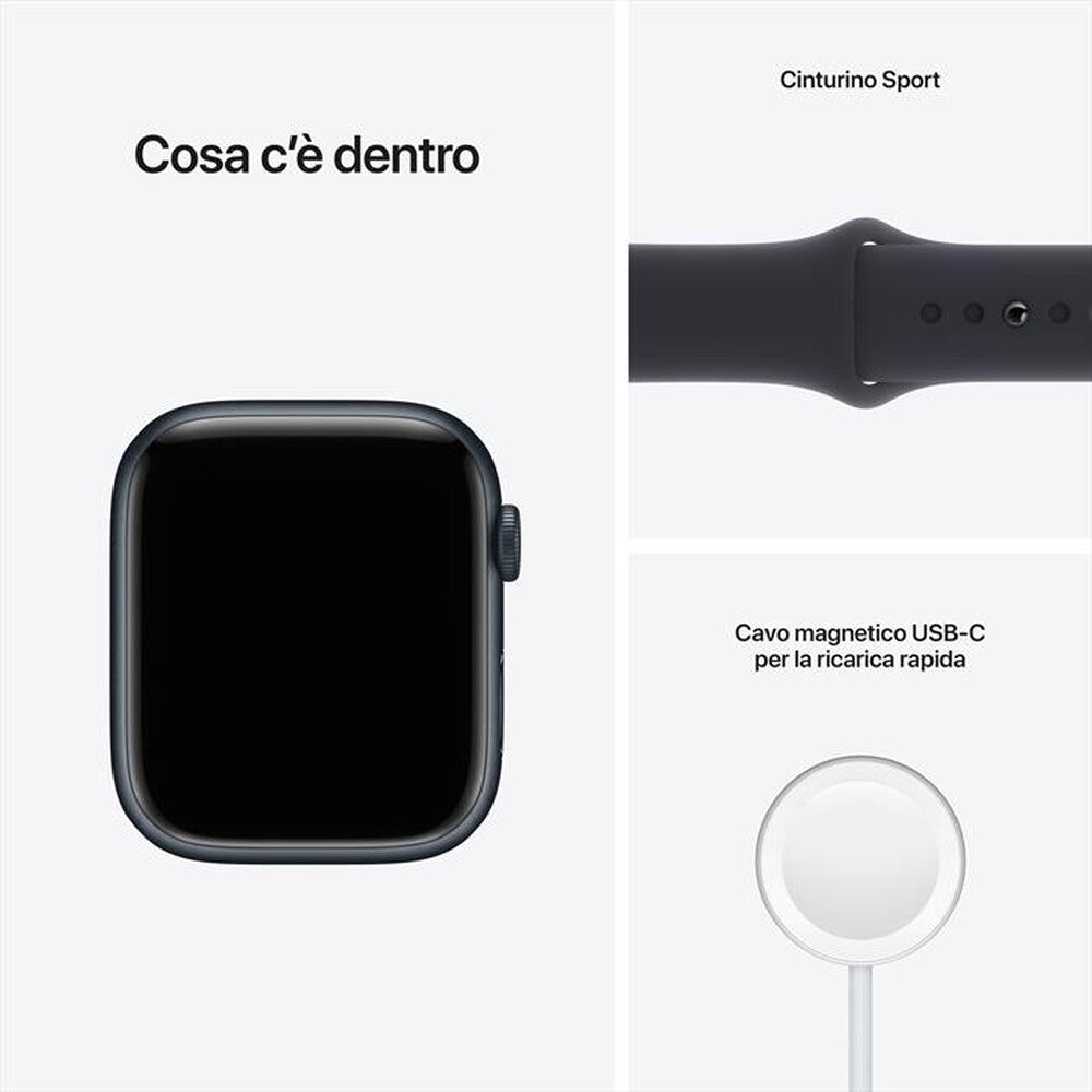 Smartwatch Serie 45mm, Notifiche, BT, Chiamate, NFC