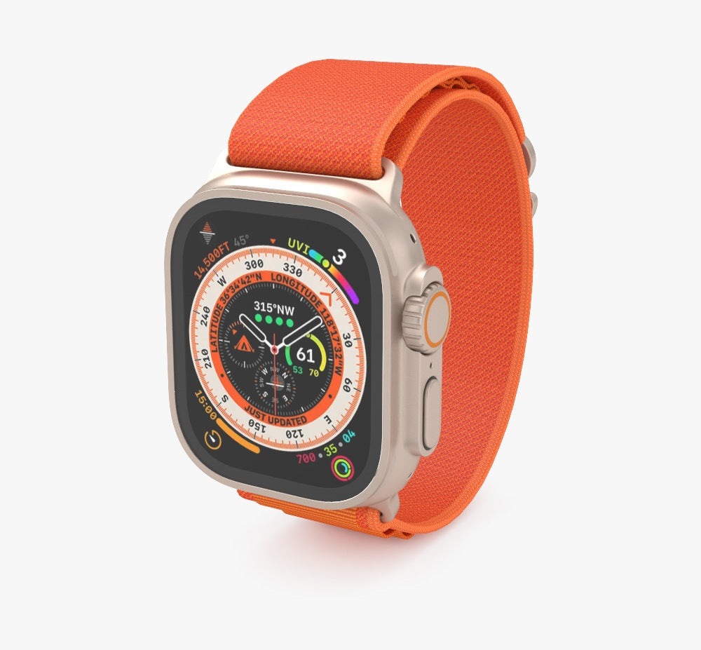 ULTRA 49mm Smartwatch - Titanium Alloy 49mm Bluetooth, Call, NFC, Contacts, Notifications, FREE STRAP