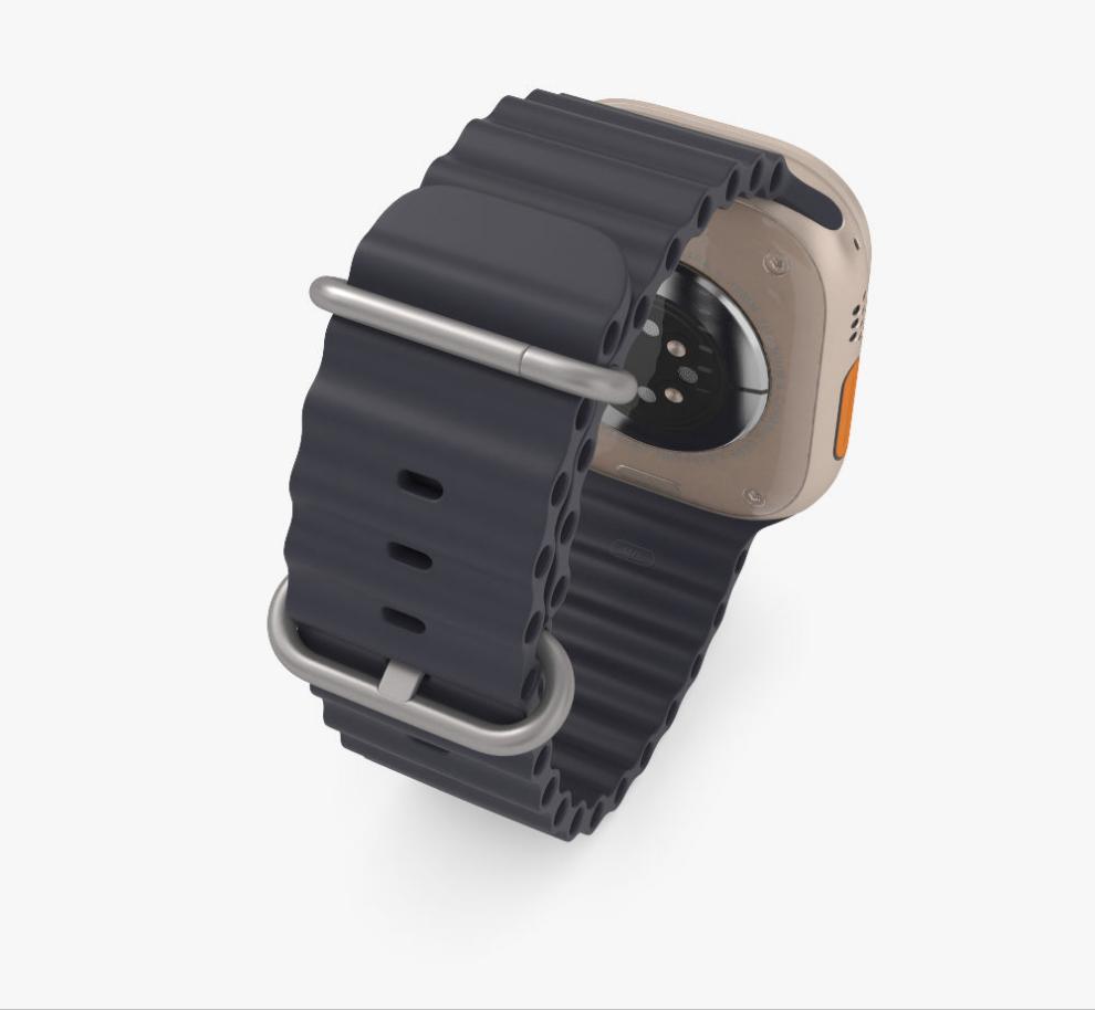 ULTRA 49mm Smartwatch - Titanium Alloy 49mm Bluetooth, Call, NFC, Contacts, Notifications, FREE STRAP