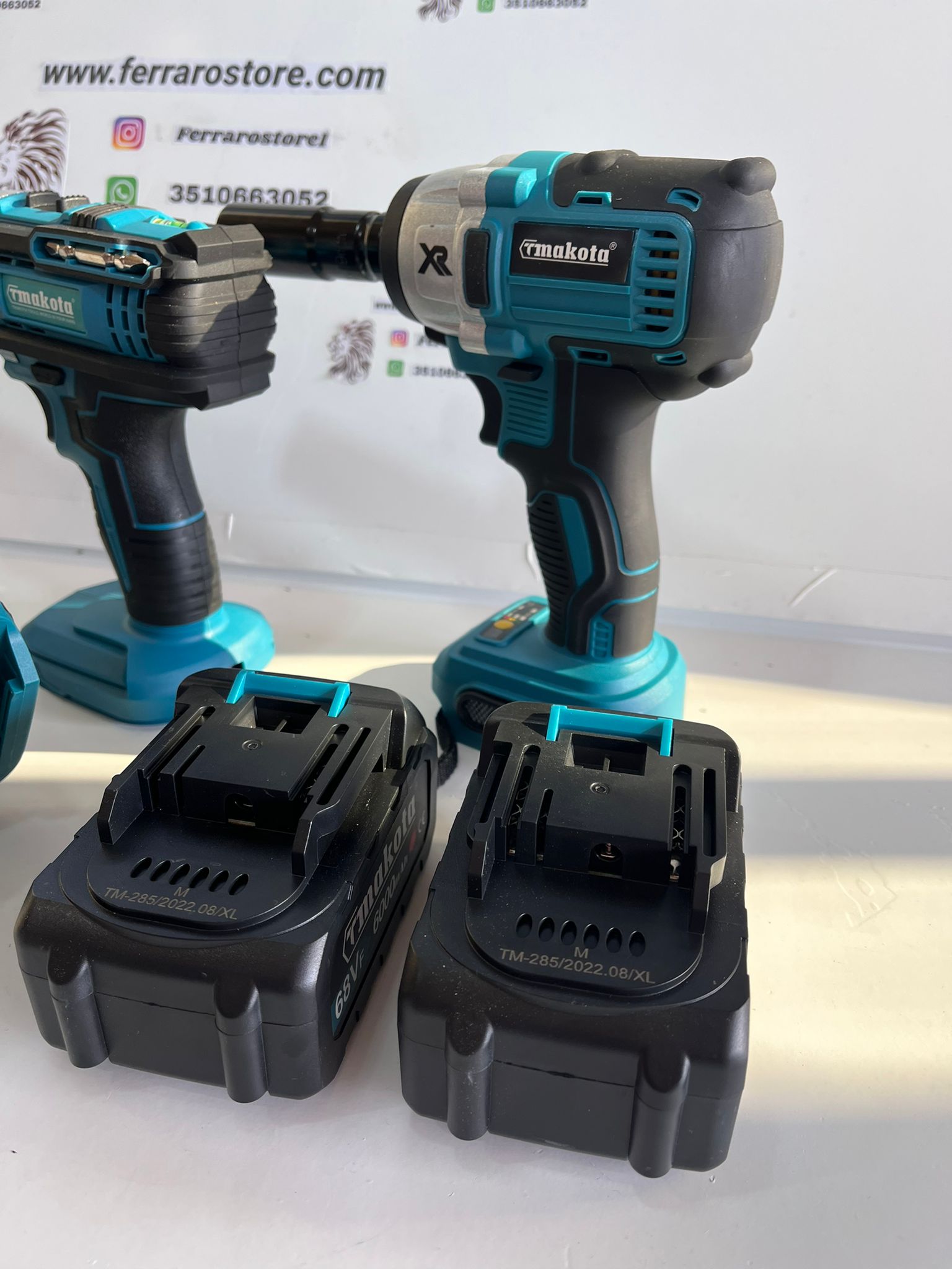 Professional 3 in 1 Work Suitcase Kit - Drill driver, Flex grinder, impact driver.