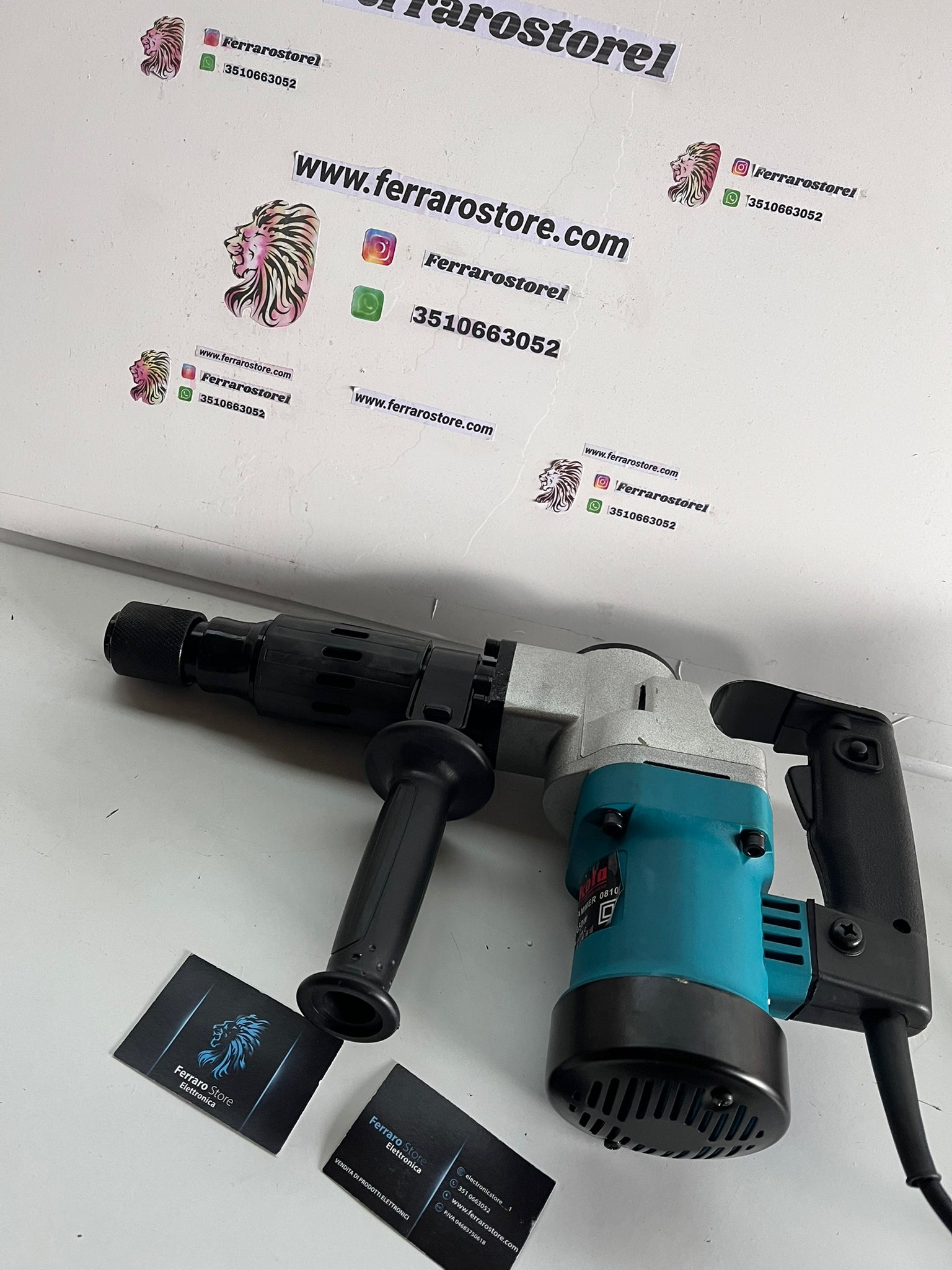 Martello Demolitore, Potenza 1050w Kit Completo, Valigetta