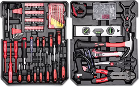 Tool case 599 pieces - Suitcase composed of 599 pieces, tool box, tool holder, tool set, tool trolley.