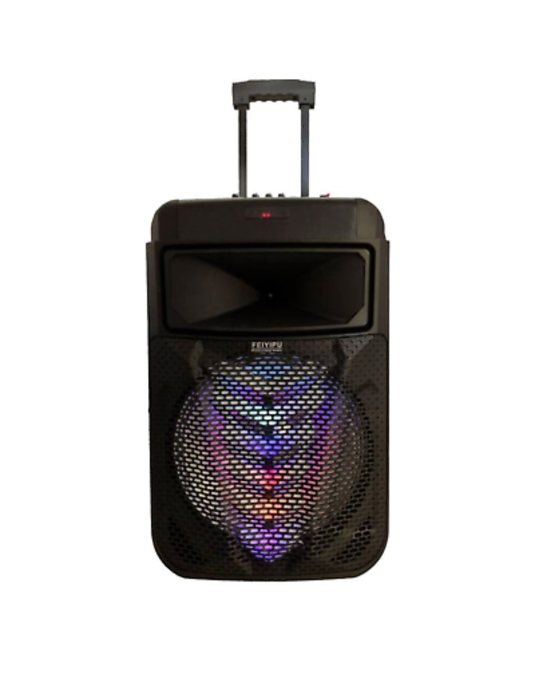 Professional Amplified Speaker - 2000w, Rechargeable Battery, Handle, Excellent Quality, Clean Sound, Bluetooth, Radio, SD/USB, Aux