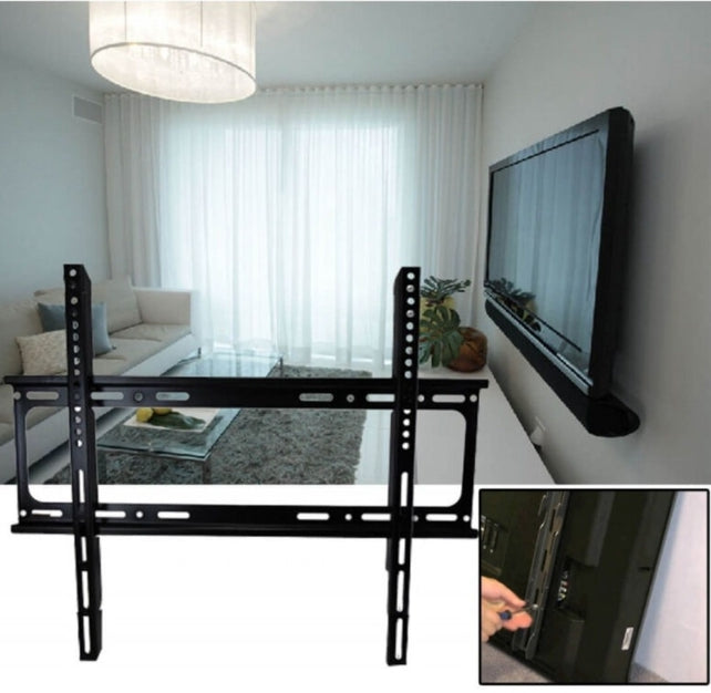 Staffa Parete Televisore 40"-80'', Supporto Tv Plasma LED / LCD Portata 25Kg, 200x200mm