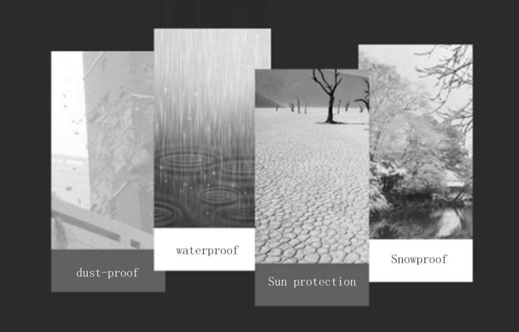 Telo Copri Moto Universale, Impermeabile, Intemperie, Elastico, Taglie, Forte