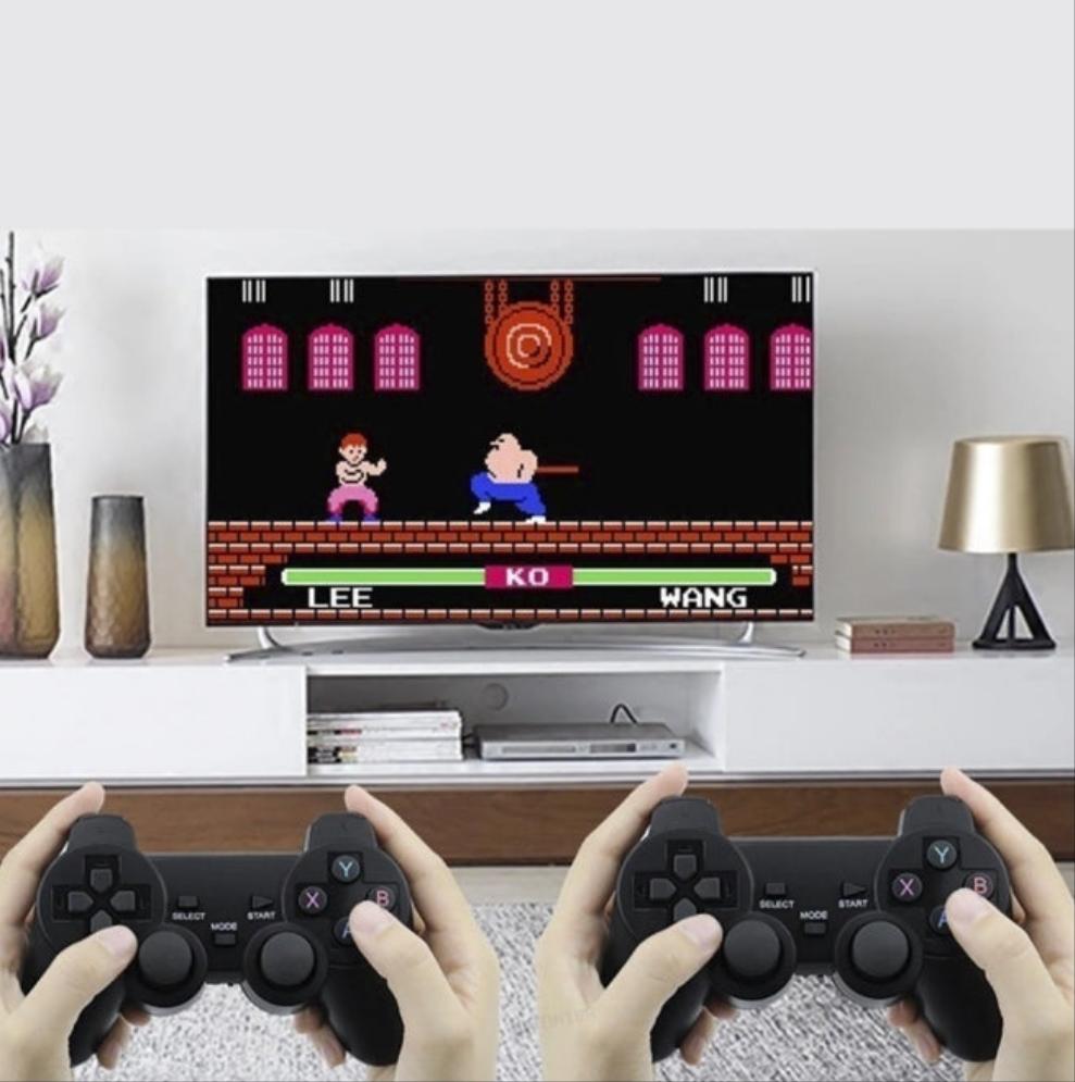 Console Retrò | 128GB | 2 Joystick Wireless | 15.000 Giochi Retrò | Professional Game Chip | Connect TV HDMI