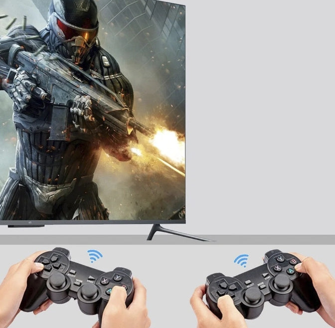 Console Retrò | 128GB | 2 Joystick Wireless | 15.000 Giochi Retrò | Professional Game Chip | Connect TV HDMI