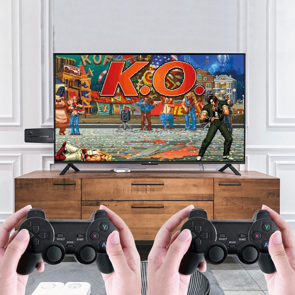 Console Retrò | 128GB | 2 Joystick Wireless | 15.000 Giochi Retrò | Professional Game Chip | Connect TV HDMI