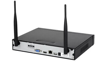 Kit Videosorveglianza, 4 Camere, Wireless, HD, NVR, DVR, 4 Canali, Telecamere IP66, 2.0MP