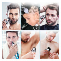 Rasoio 11 in 1, Professionale, Caricatore, Capelli, Barba, Corpo