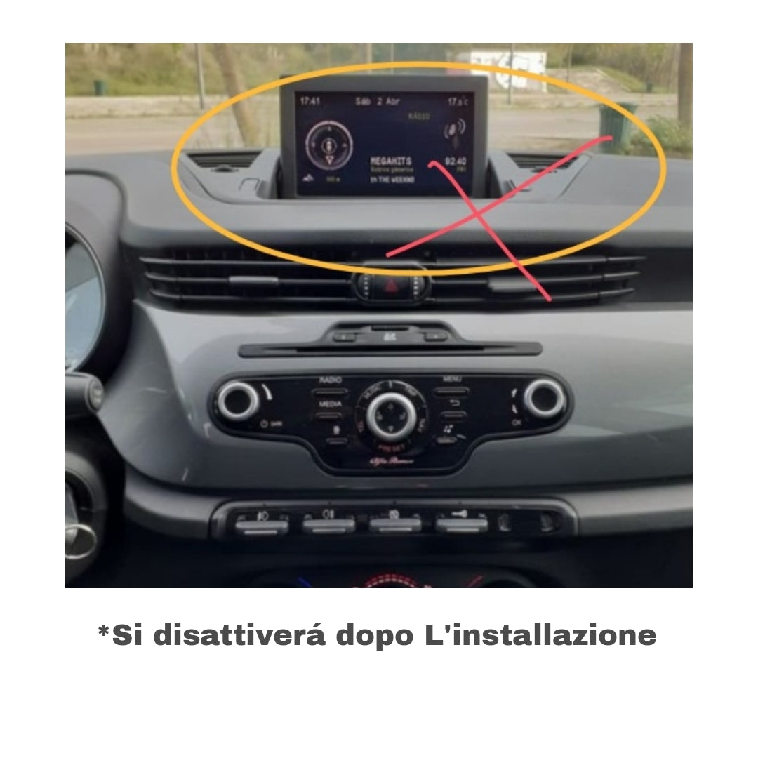 Autoradio per Alfa Romeo Giulietta 12,3" (2010-2014) Android, Bluetooth, CarPlay, Android Auto, 4GB/8GB Ram (Copia)