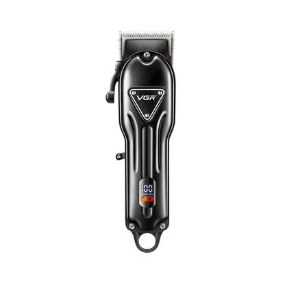 VGR Rasoio Professionista | Batteria | Registrabile | Portatile | Digitale Visualizzazione | Tagliatore per Uomini V-O51