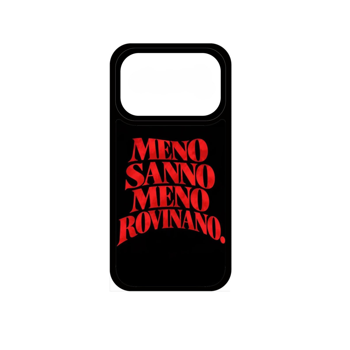 Cover Personalizzata Frasi (Meno Sanno Meno Rovinano.)  Multimarca (Scegli il tuo modello)