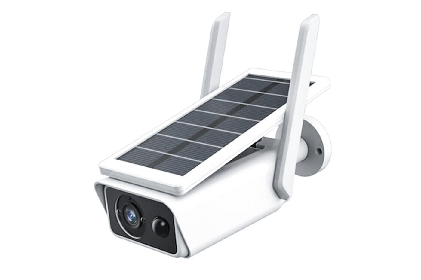 Telecamera con Pannello Solare - Wifi, 2MPX, Infrarossi, Sensore di Movimento, Scheda SD, IP67, Comando da App